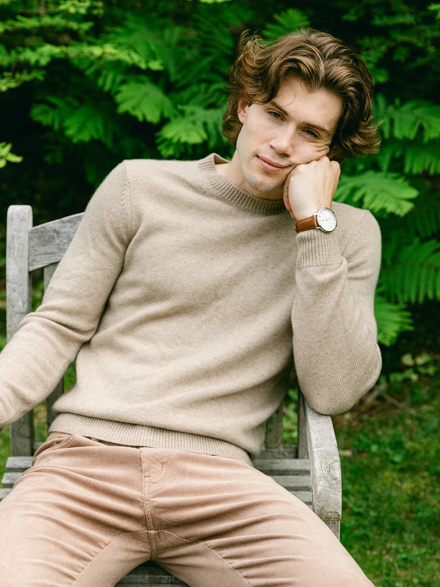 Guest In Residence Men's Allday Crew Sweater sold by Saint Bernard product image thumbnail 2