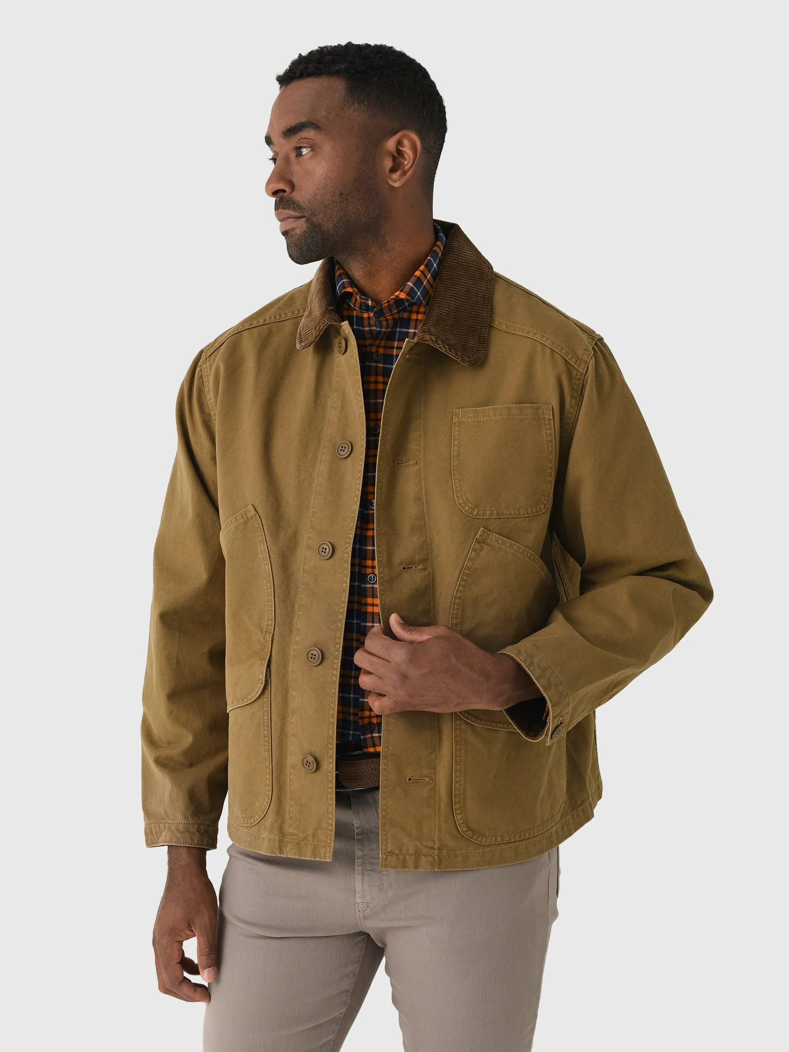 Filson Men's Canvas Outfitter Jacket sold by Saint Bernard