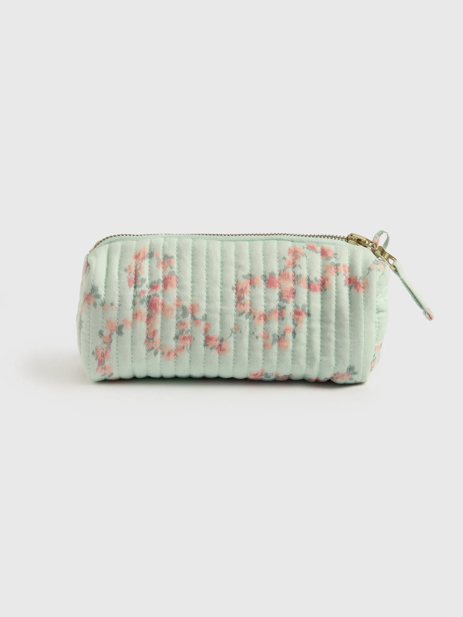 LoveShackFancy Weslyn Quilted Pencil Case sold by Saint Bernard