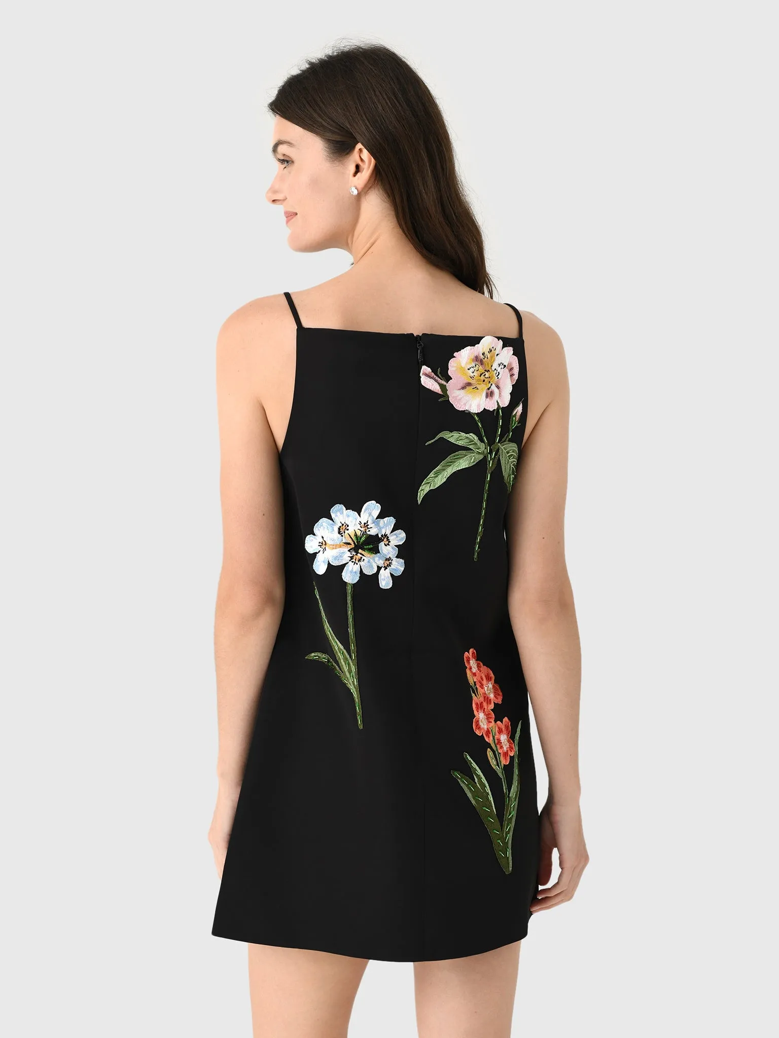 Leo Lin Women's Leia Embroidered Mini Dress sold by Saint Bernard product image thumbnail 4