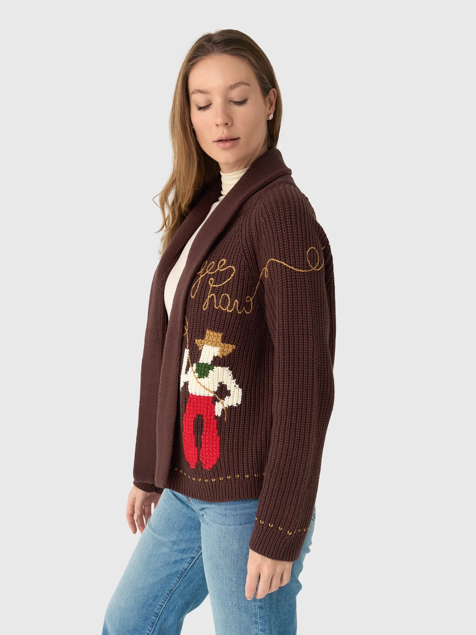 The Great Women's The Lasso Lodge Cardigan sold by Saint Bernard product image thumbnail 2
