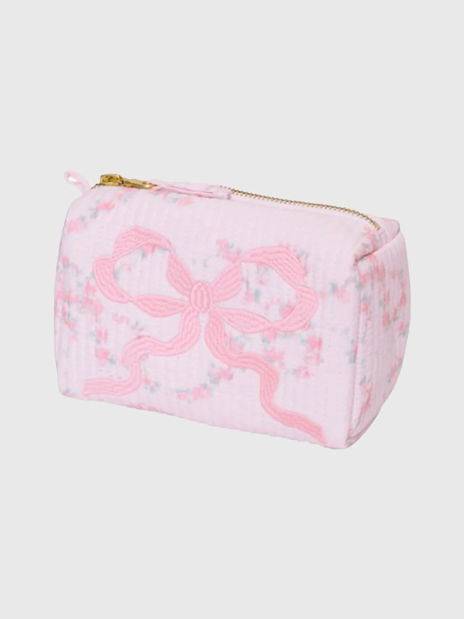 LoveShackFancy Mini Octavia Luna Rosa Fleur Pouch sold by Saint Bernard