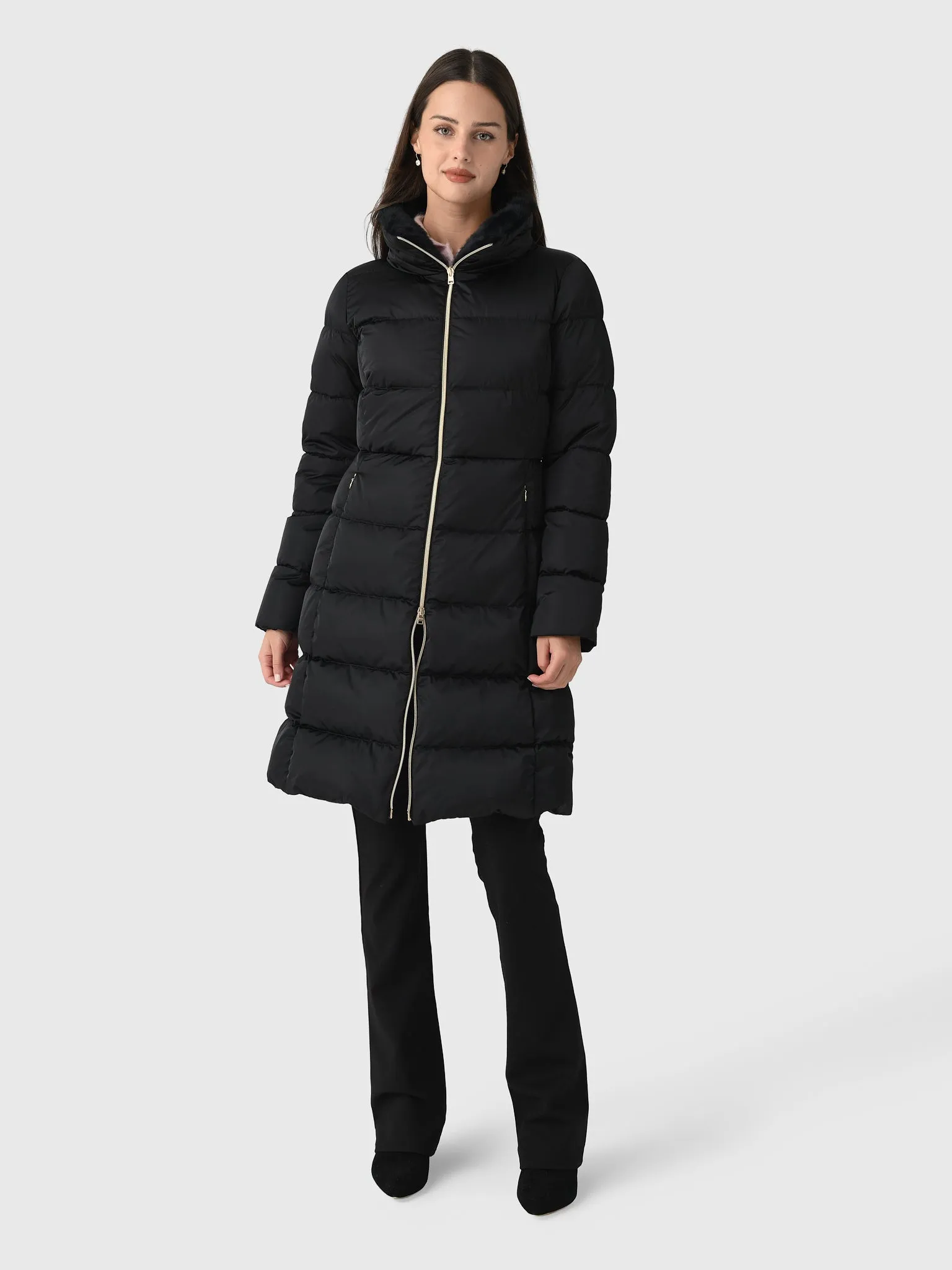 Herno Women's Satin Down Coat sold by Saint Bernard product image thumbnail 3