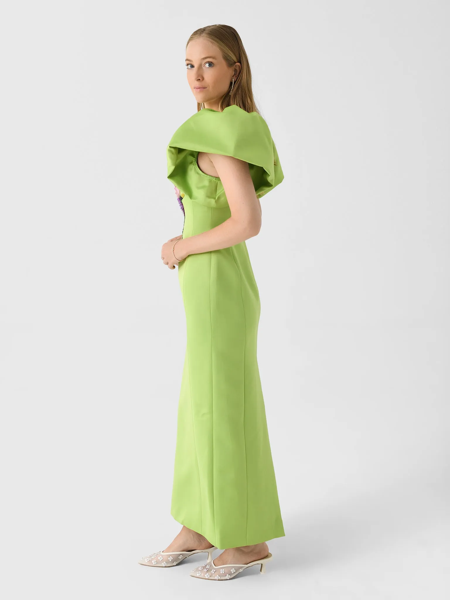 Leo Lin Women's Lucinda Embellished Maxi Dress sold by Saint Bernard product image thumbnail 2