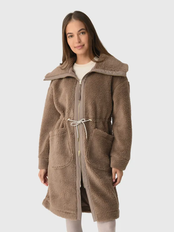 Varley Women's Logan Sherpa Coat sold by Saint Bernard