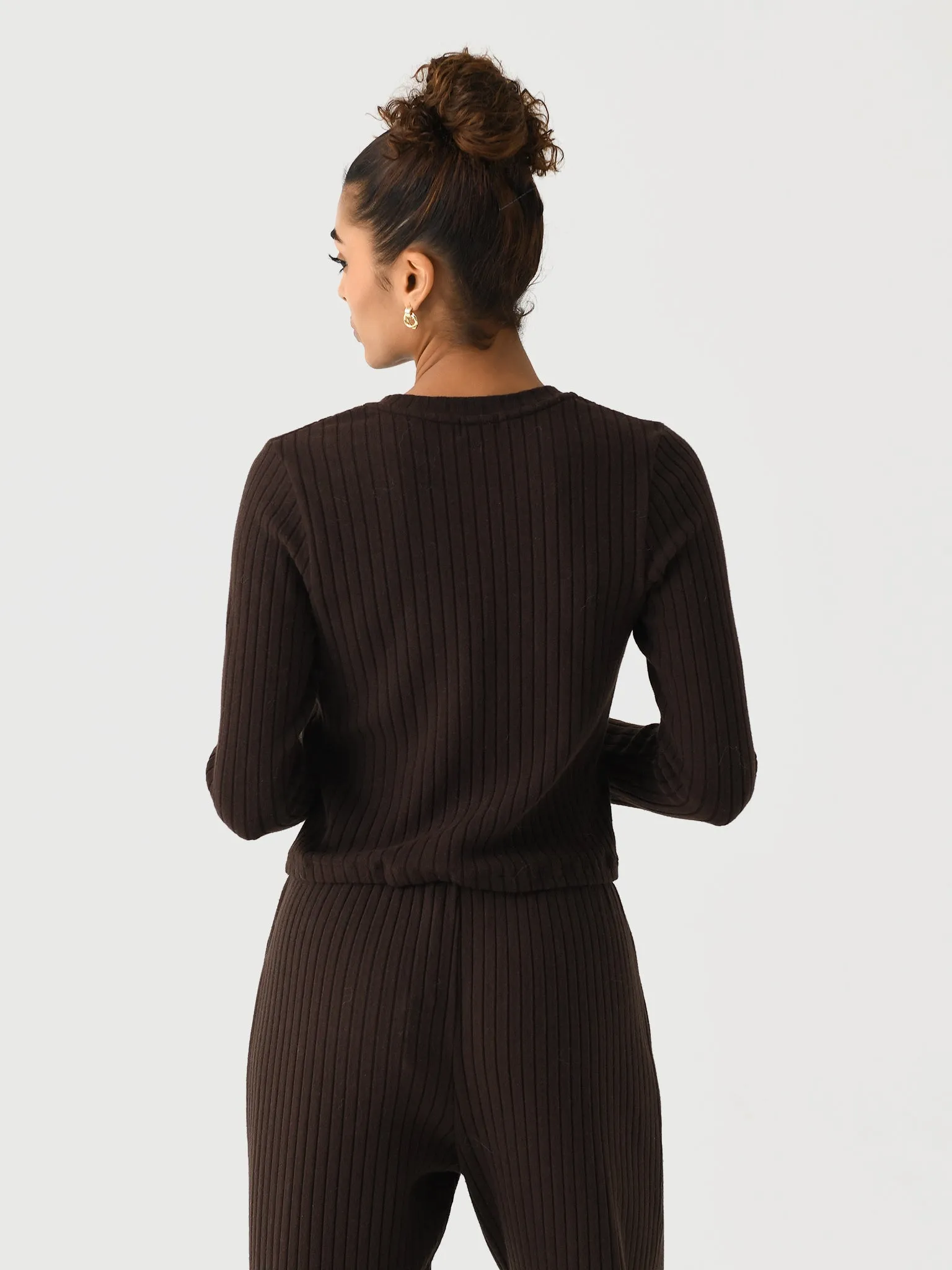 DONNI. Women's The Sweater Rib Cardi sold by Saint Bernard product image thumbnail 4