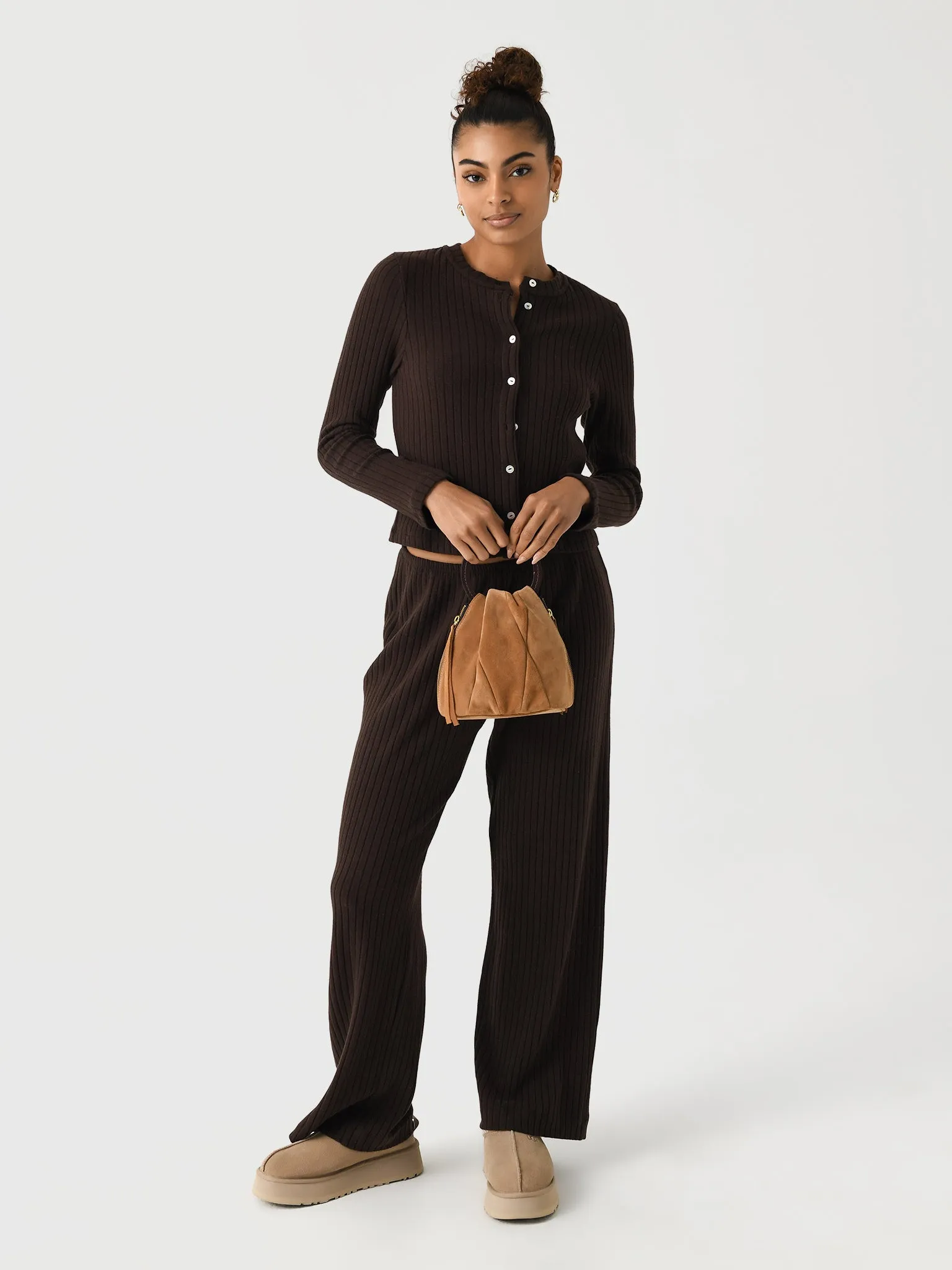 DONNI. Women's The Sweater Rib Cardi sold by Saint Bernard product image thumbnail 2