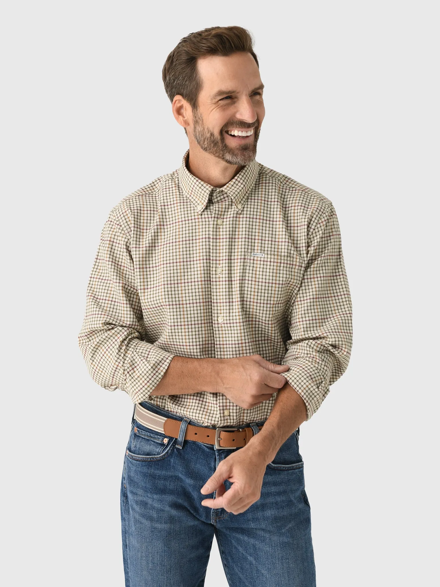 Barbour Men's Henderson Thermo Weave Shirt sold by Saint Bernard