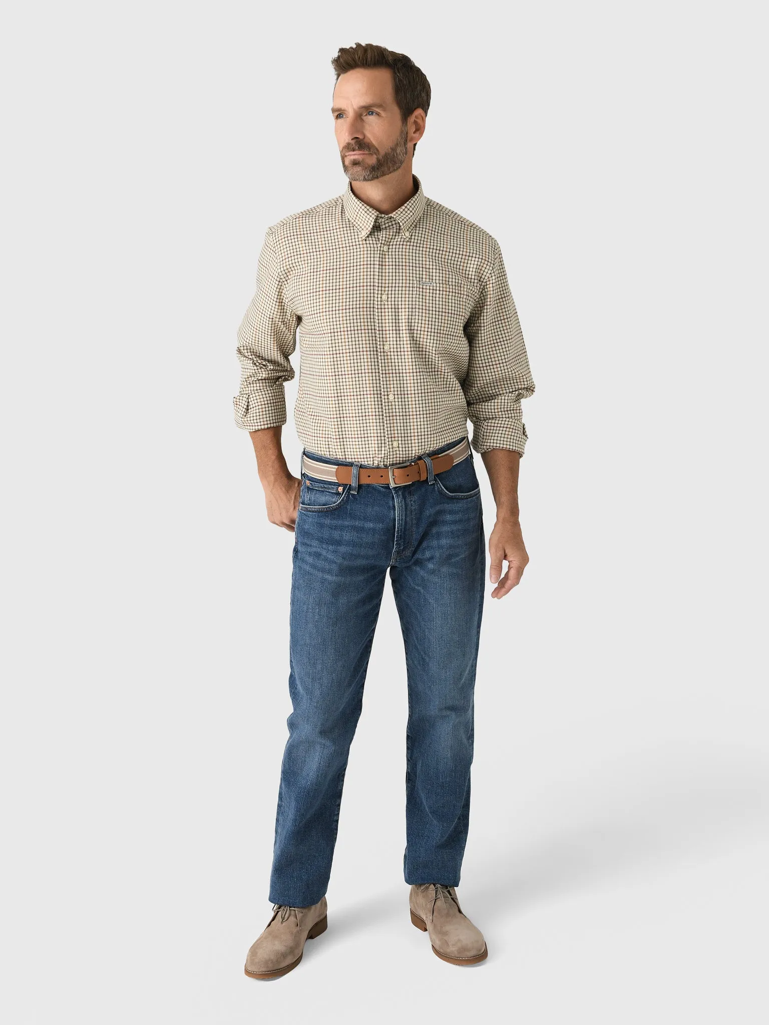 Barbour Men's Henderson Thermo Weave Shirt sold by Saint Bernard product image thumbnail 2