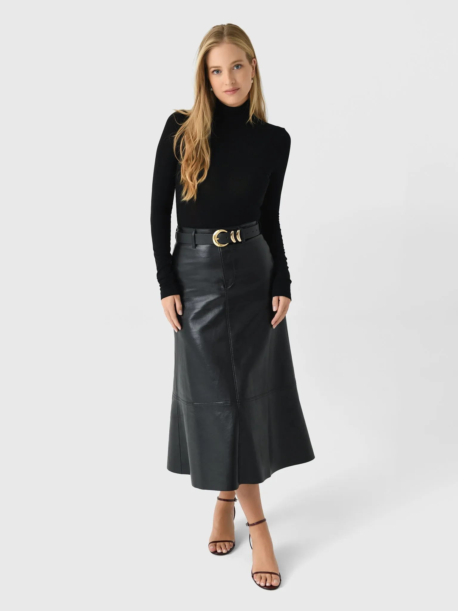 Citizens Of Humanity Women's Cassia Leather Skirt sold by Saint Bernard product image thumbnail 2