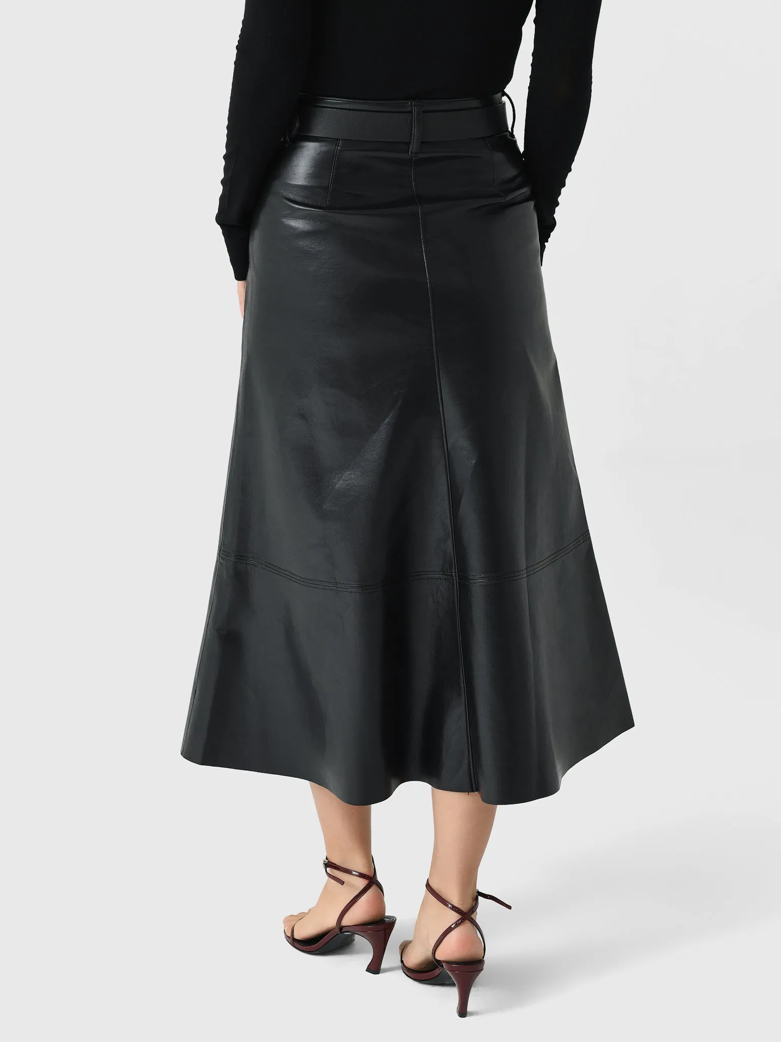 Citizens Of Humanity Women's Cassia Leather Skirt sold by Saint Bernard product image thumbnail 4