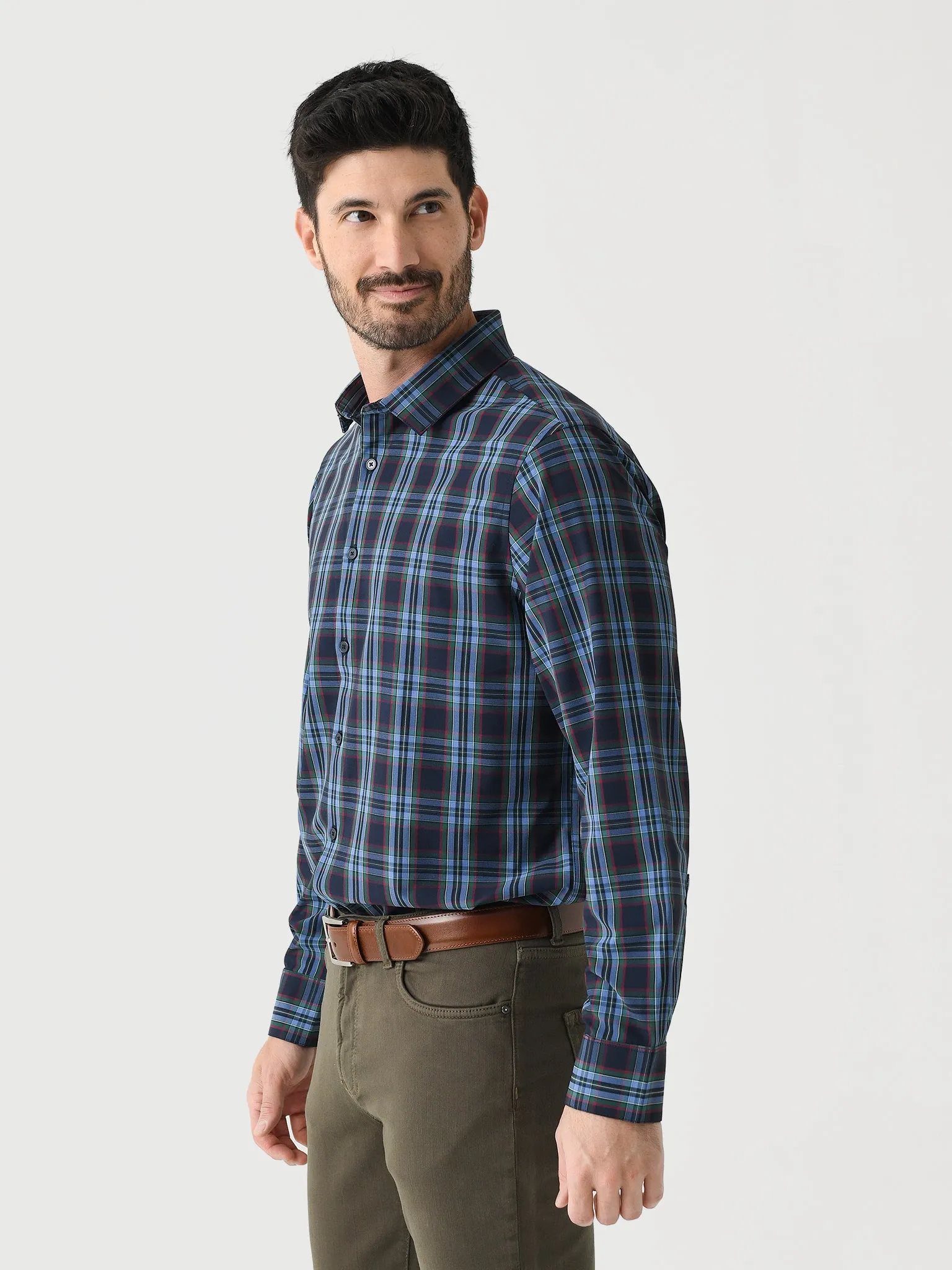 Mizzen+Main Men's Trim Leeward Dress Shirt sold by Saint Bernard product image thumbnail 3