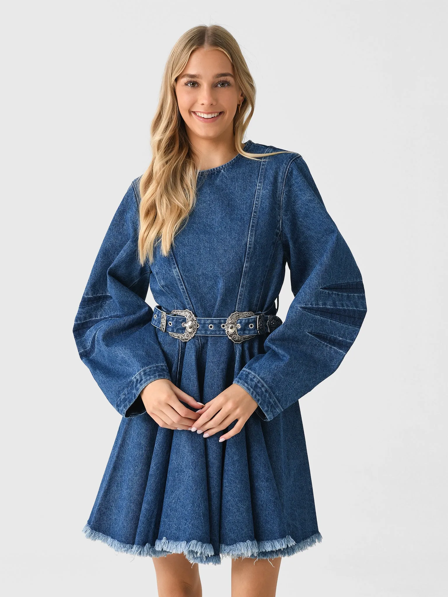 Marques Almeida Women's Denim Short Dress sold by Saint Bernard