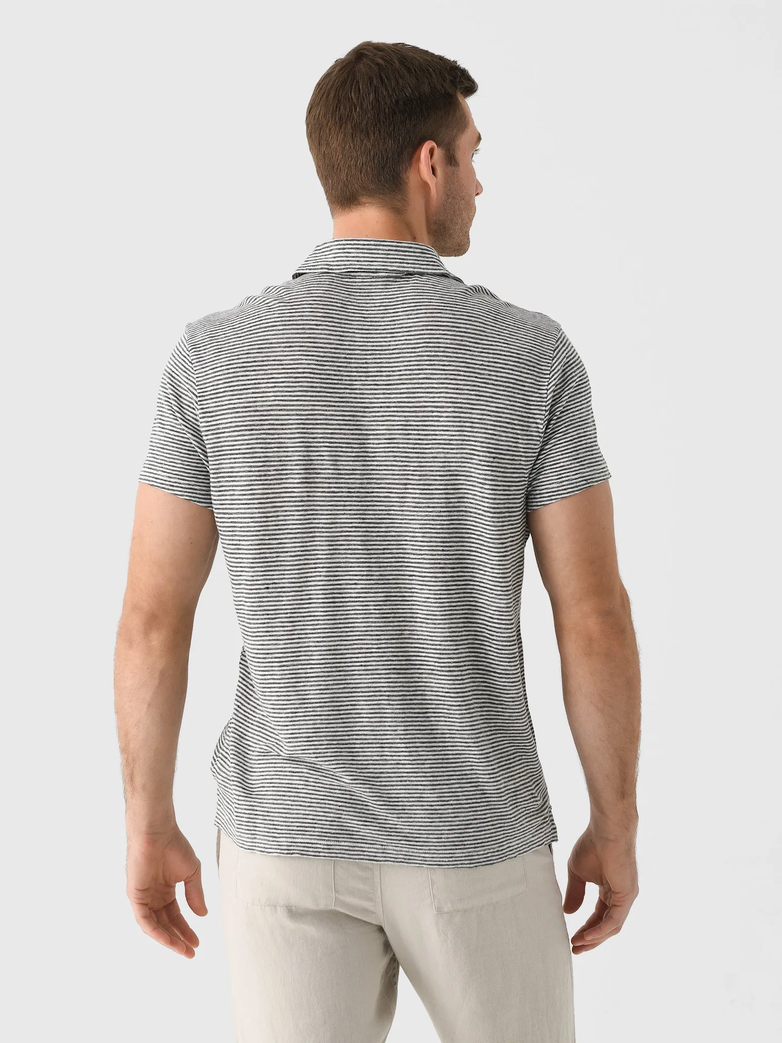 Alex Crane Men's Knit Polo sold by Saint Bernard product image thumbnail 4