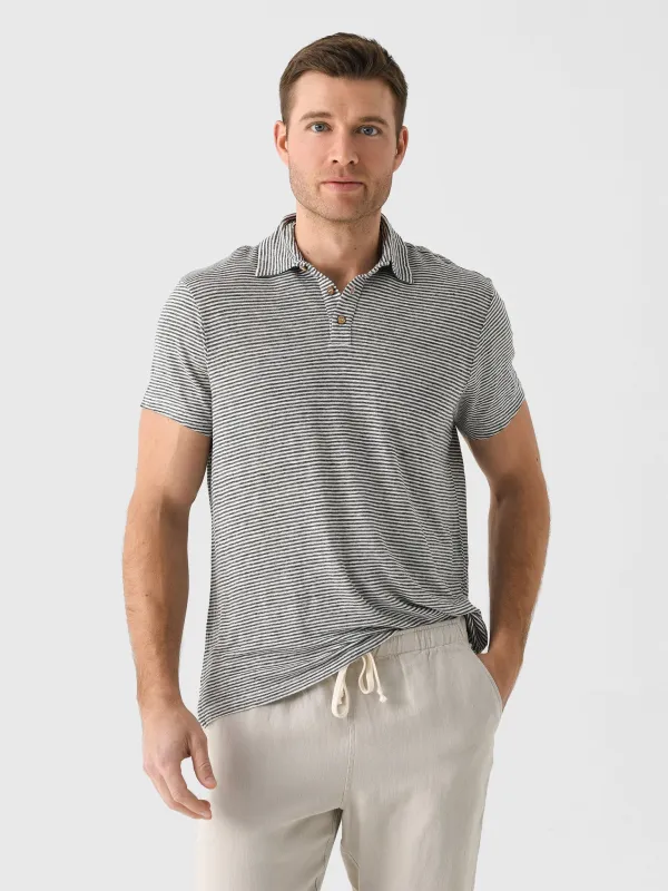 Alex Crane Men's Knit Polo sold by Saint Bernard