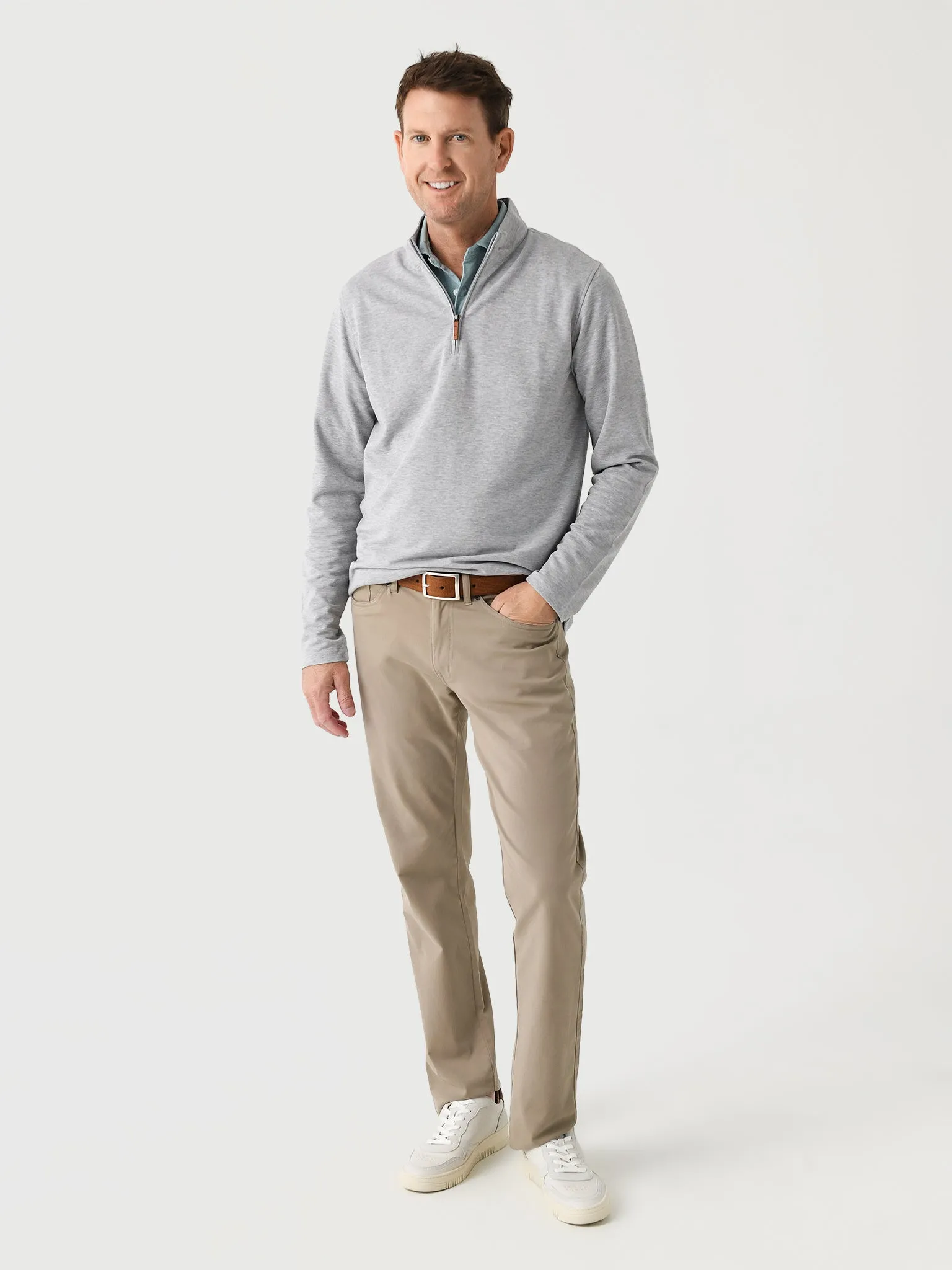 Mizzen+Main Men's KPI Quarter-Zip sold by Saint Bernard product image thumbnail 2