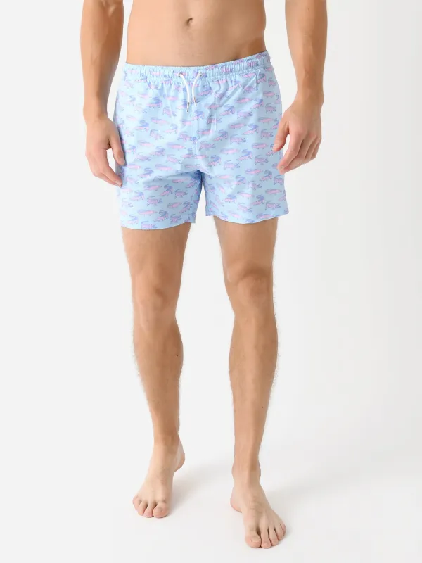 Bermies Men's Crocodile Cove Swim Trunk made by Bermies