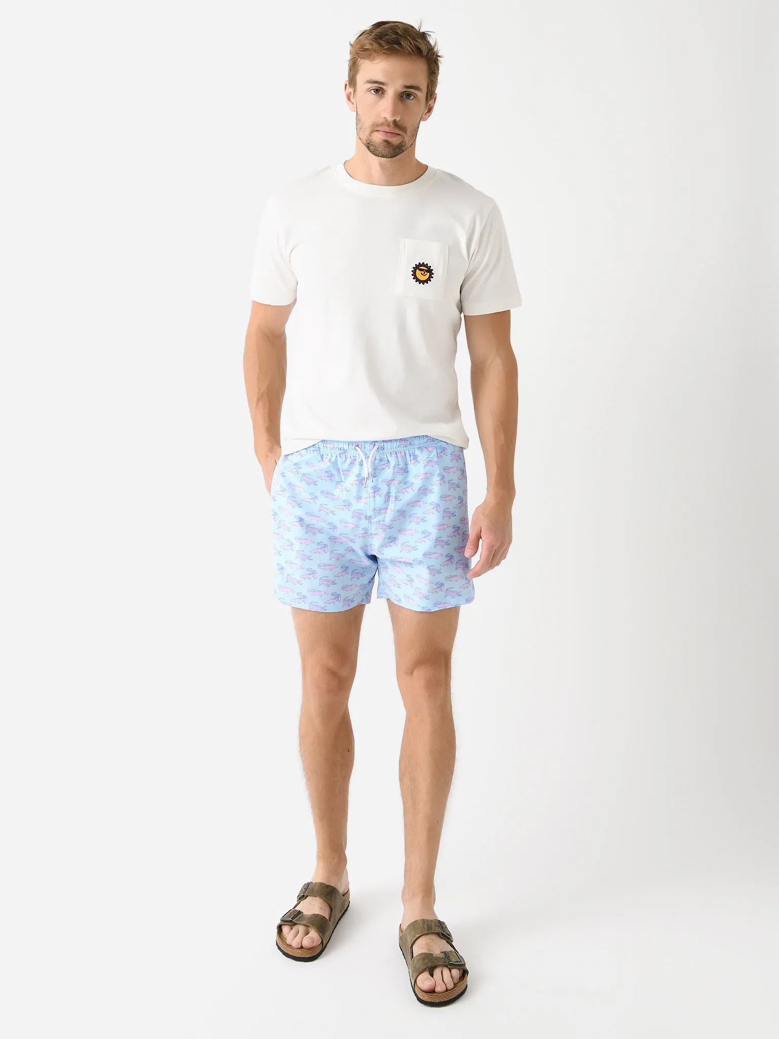 Bermies Men's Crocodile Cove Swim Trunk sold by Saint Bernard product image thumbnail 2