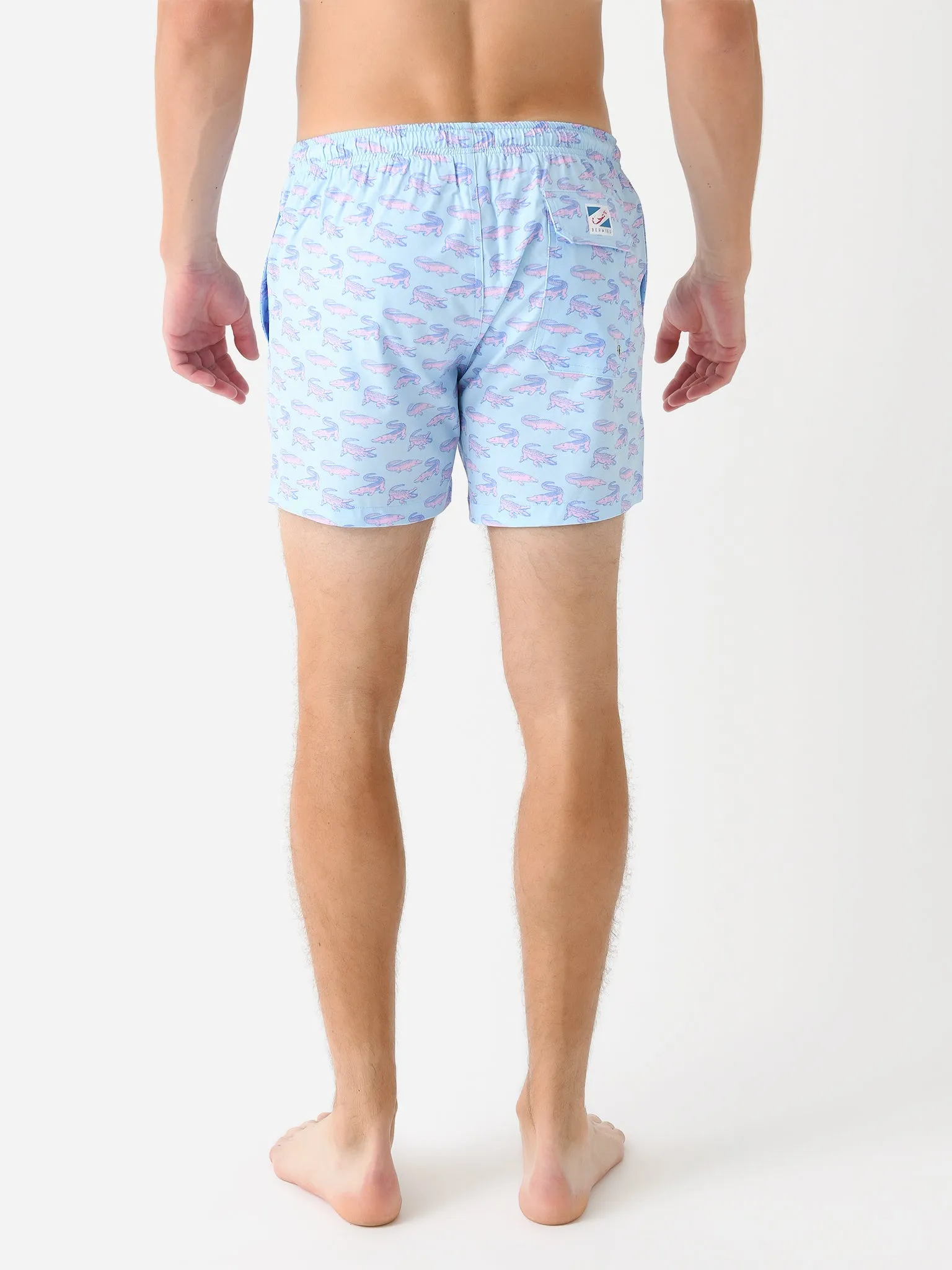 Bermies Men's Crocodile Cove Swim Trunk sold by Saint Bernard product image thumbnail 4