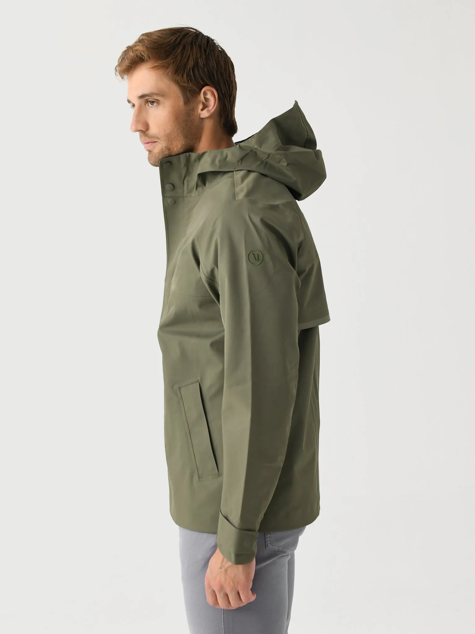 Vuori Men's Tuuli Rain Jacket sold by Saint Bernard product image thumbnail 3