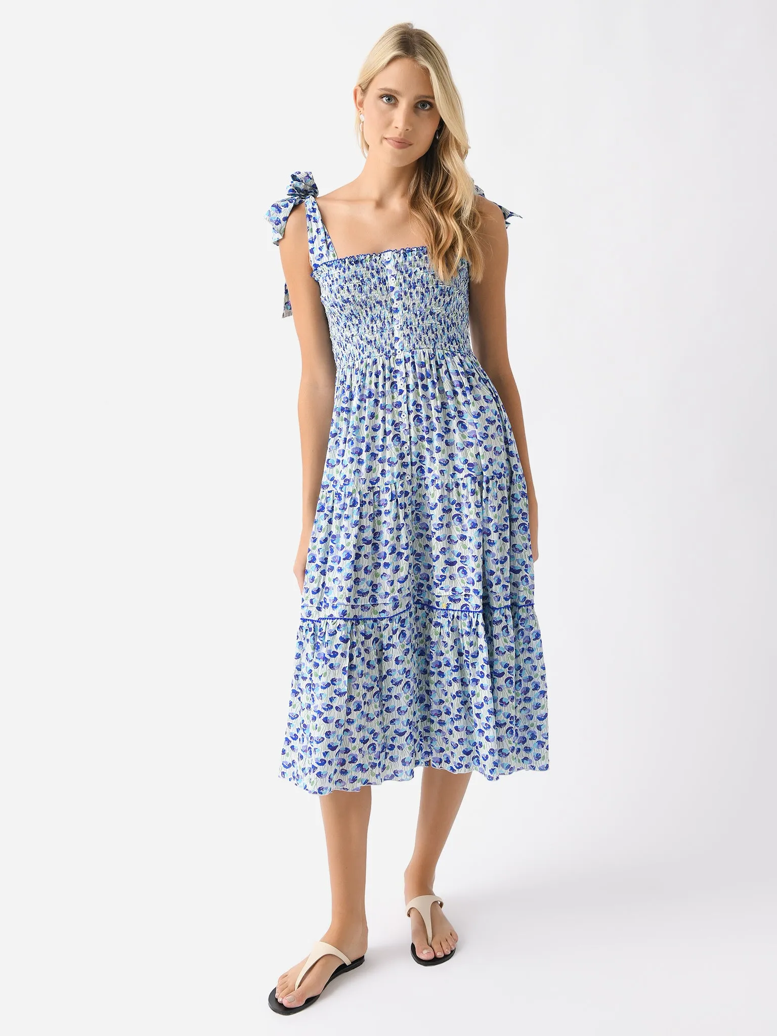 Poupette St Barth Women's Triny Long Dress sold by Saint Bernard