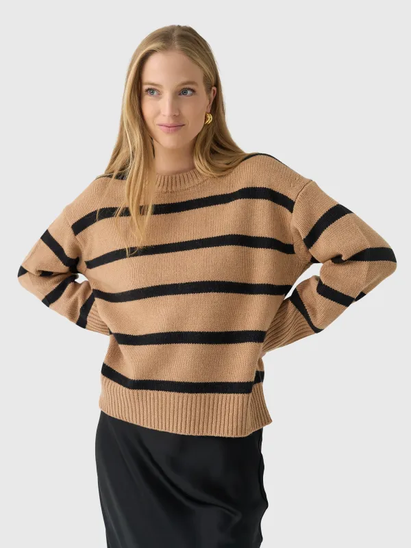 Alex Mill Women's Striped Nottinghill Sweater made by Alex Mill