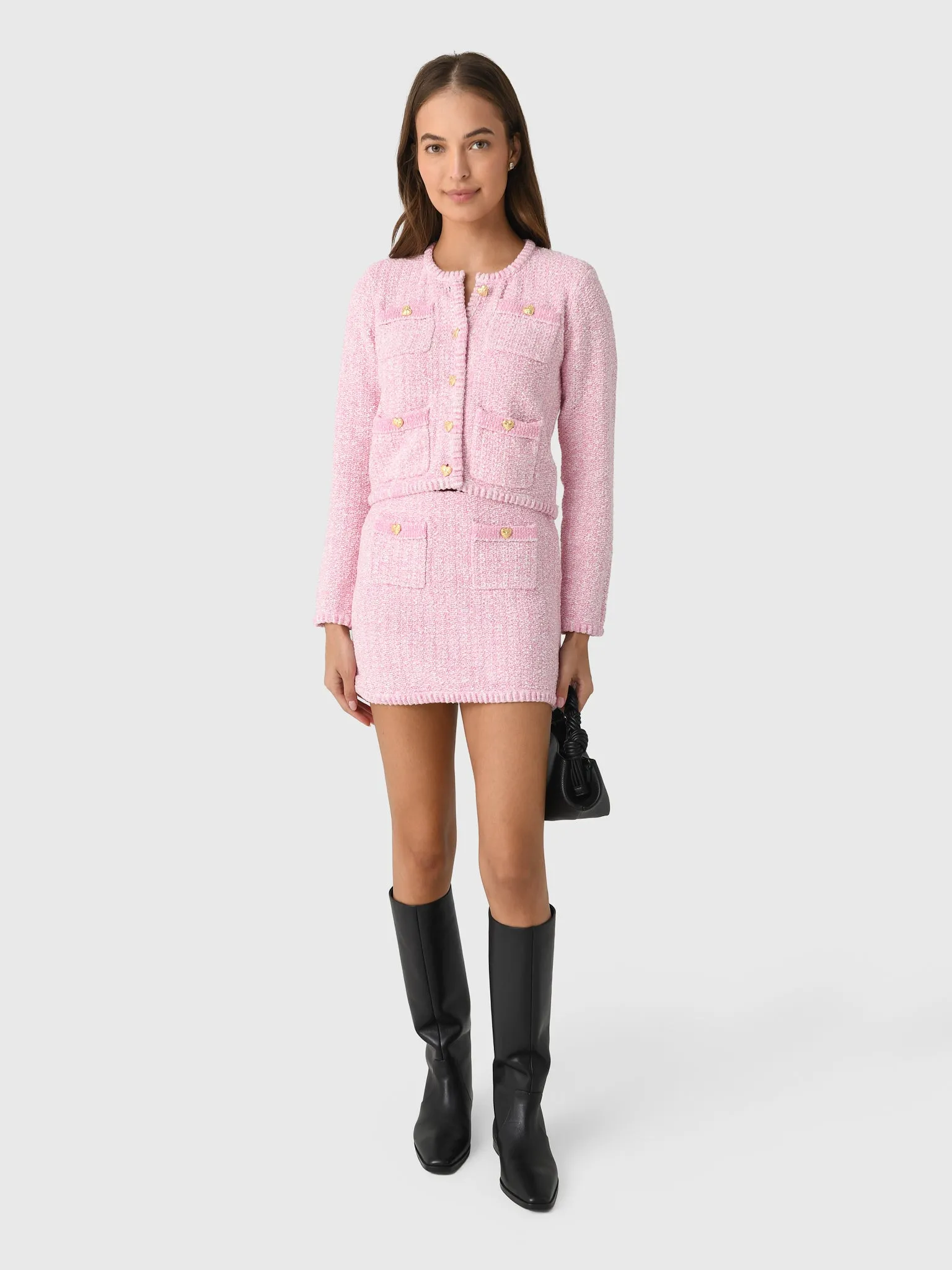LoveShackFancy Women's Delcie Cotton Knit Cardigan sold by Saint Bernard product image thumbnail 2