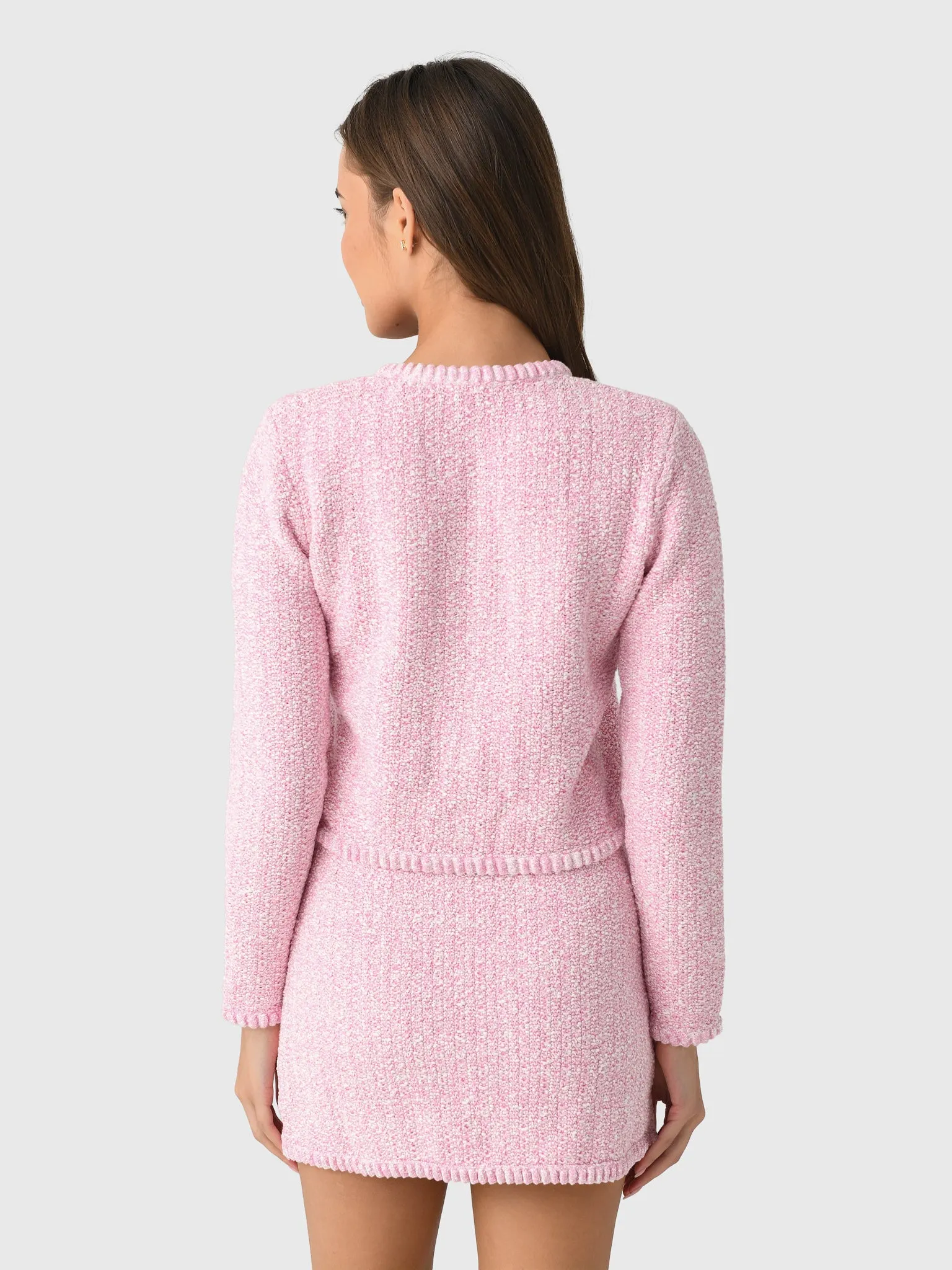 LoveShackFancy Women's Delcie Cotton Knit Cardigan sold by Saint Bernard product image thumbnail 3