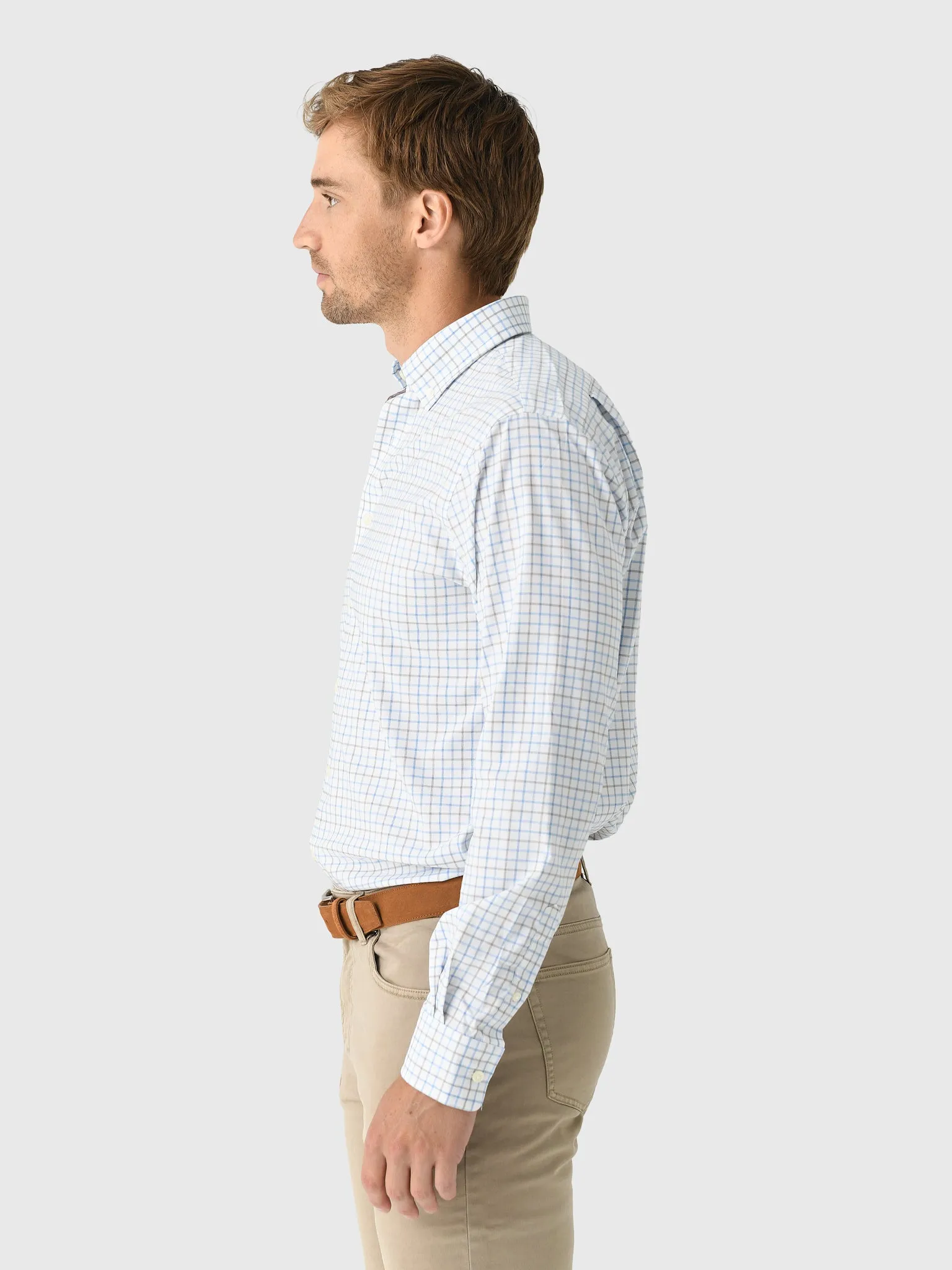 Johnnie-O Men's Paddock Performance Button-Down Shirt sold by Saint Bernard product image thumbnail 3