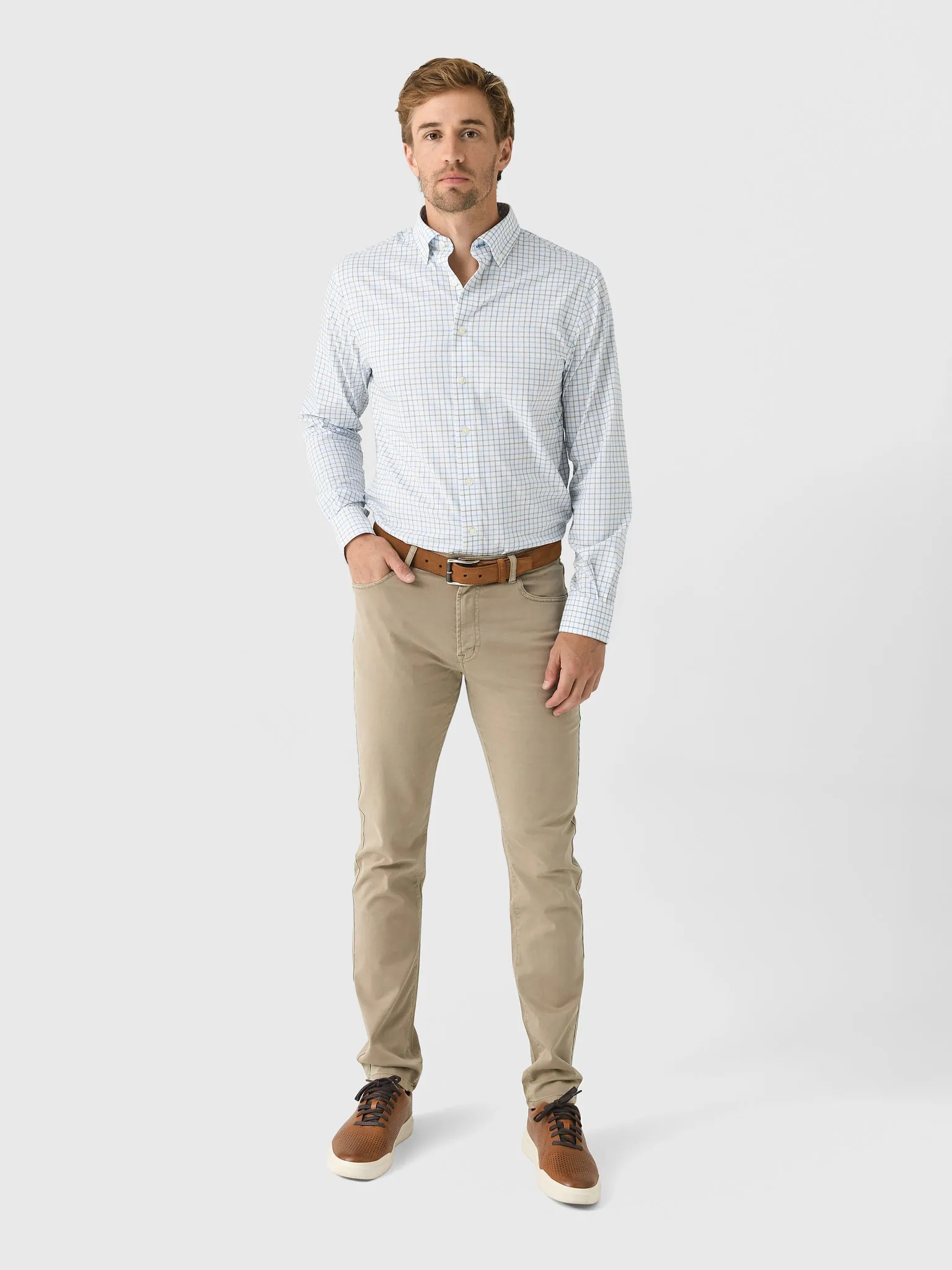 Johnnie-O Men's Paddock Performance Button-Down Shirt sold by Saint Bernard product image thumbnail 2