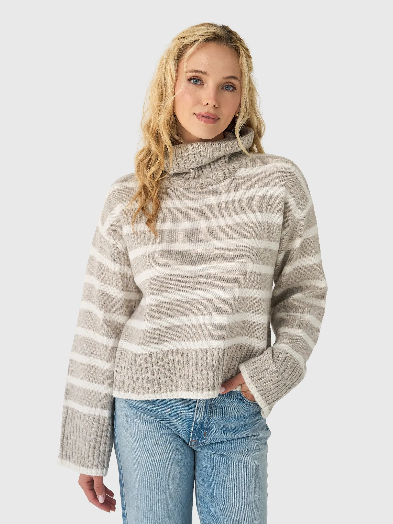 Z Supply Women's Josephine Stripe Sweater sold by Saint Bernard