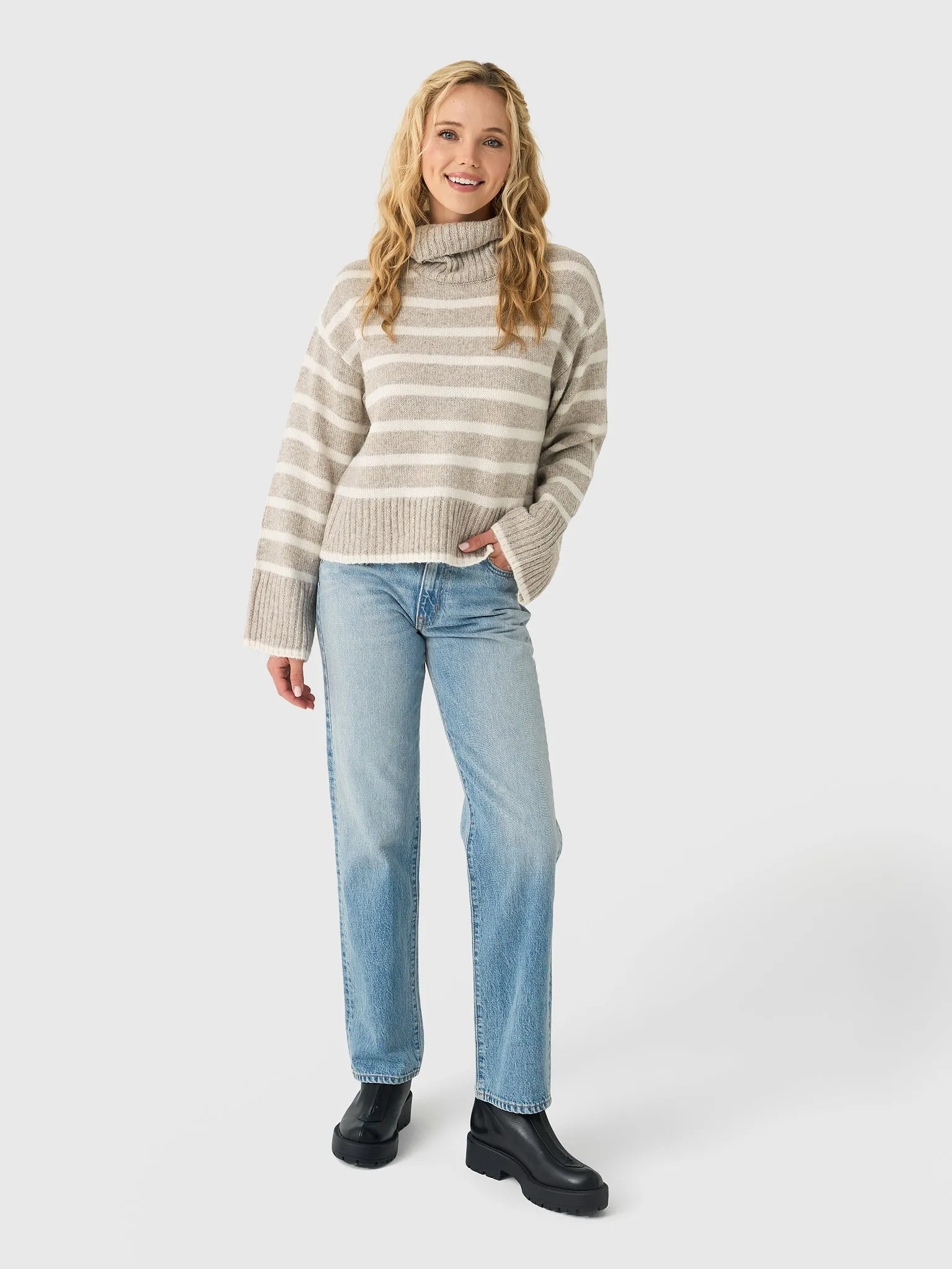 Z Supply Women's Josephine Stripe Sweater sold by Saint Bernard product image thumbnail 2