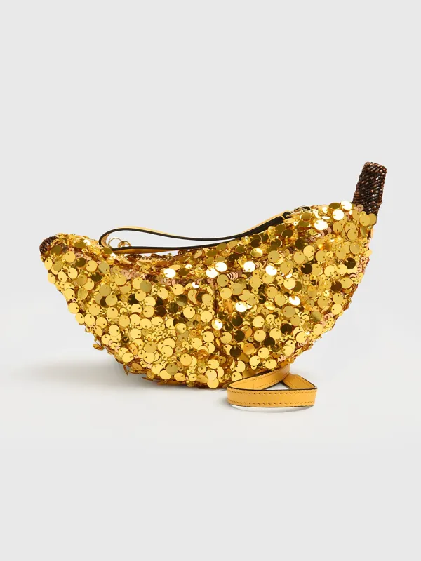 Alemais Banana Embellished Mini Bag sold by Saint Bernard