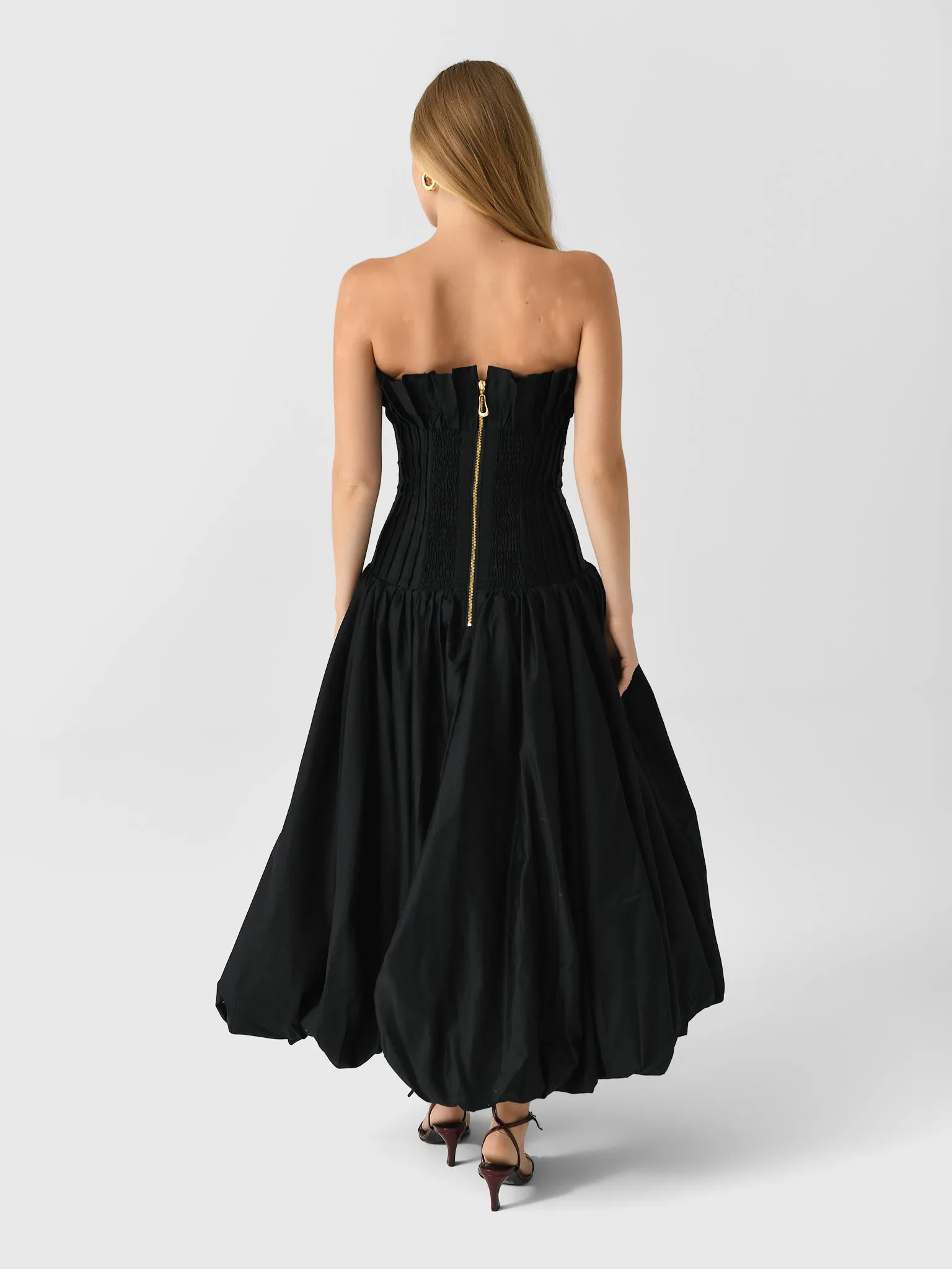 AJE Women's Ivy Bubble Hem Gown sold by Saint Bernard product image thumbnail 3