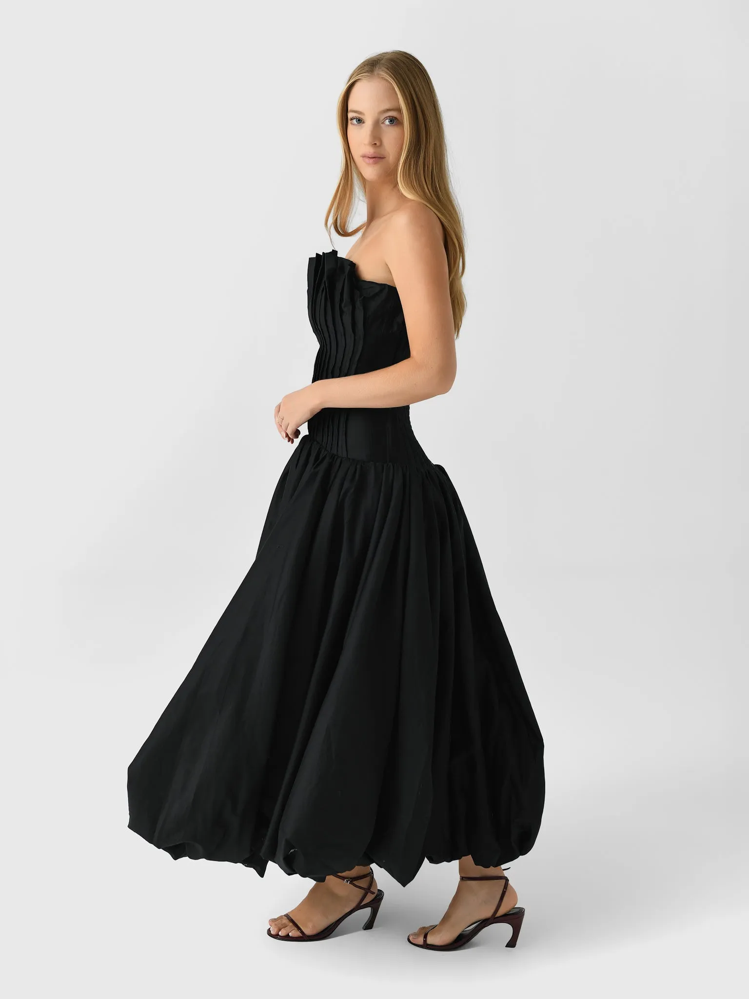 AJE Women's Ivy Bubble Hem Gown sold by Saint Bernard product image thumbnail 2