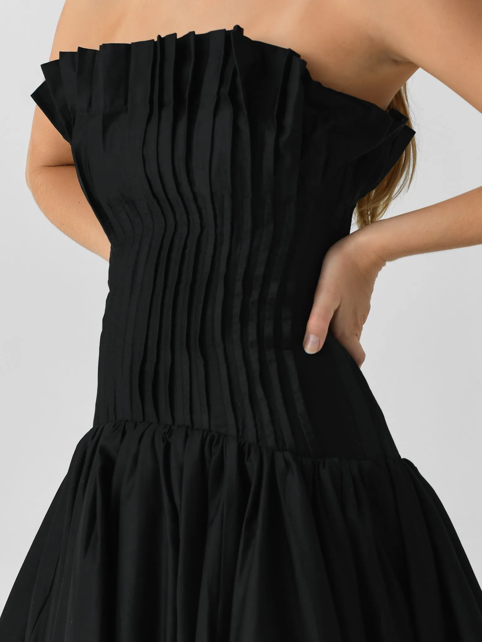 AJE Women's Ivy Bubble Hem Gown sold by Saint Bernard product image thumbnail 4