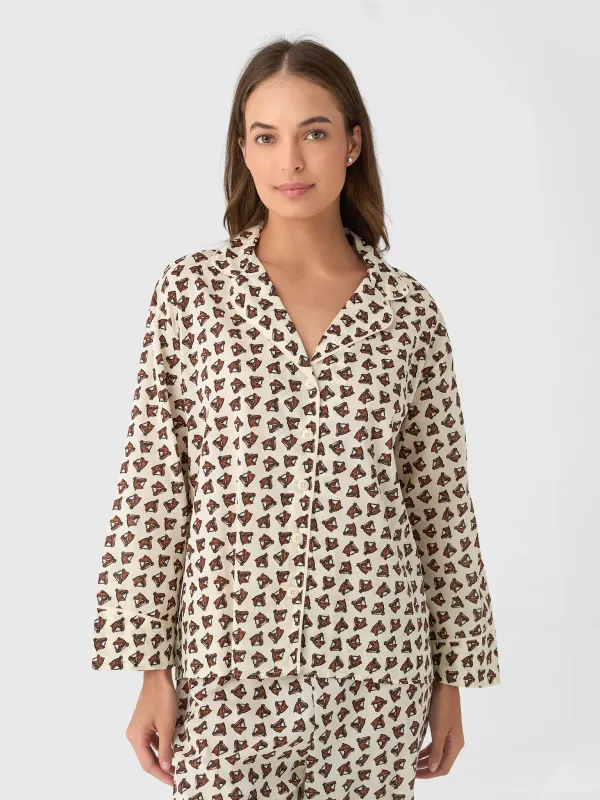 The Great Women's The Pajama Shirt sold by Saint Bernard