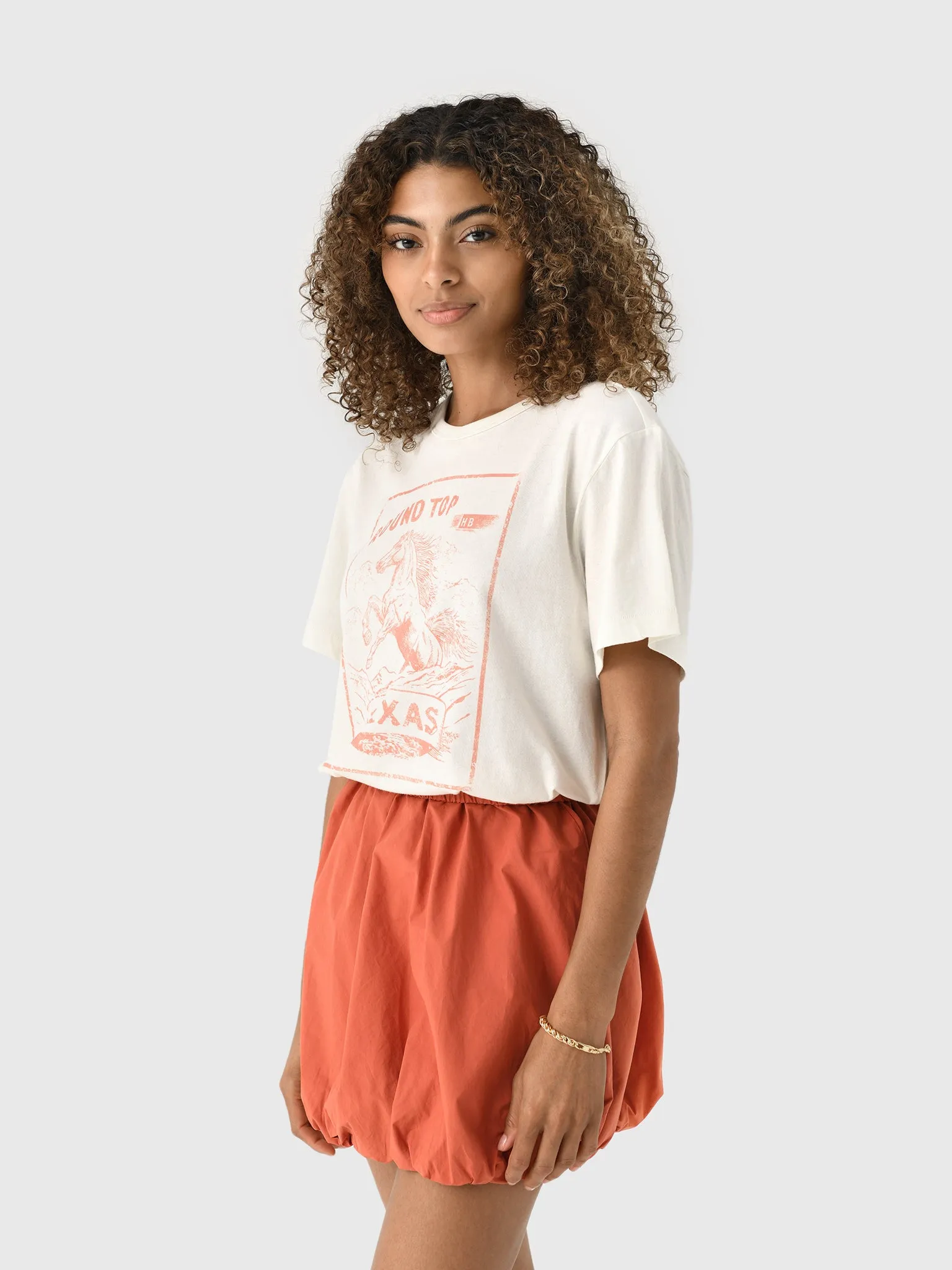 Hunter Bell Women's Short Sleeve Tee sold by Saint Bernard product image thumbnail 4