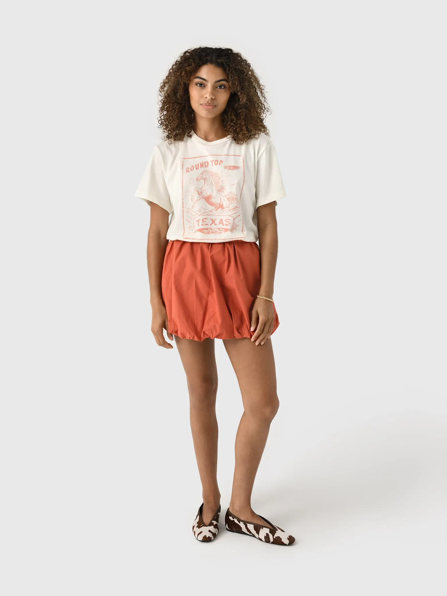 Hunter Bell Women's Short Sleeve Tee sold by Saint Bernard product image thumbnail 3