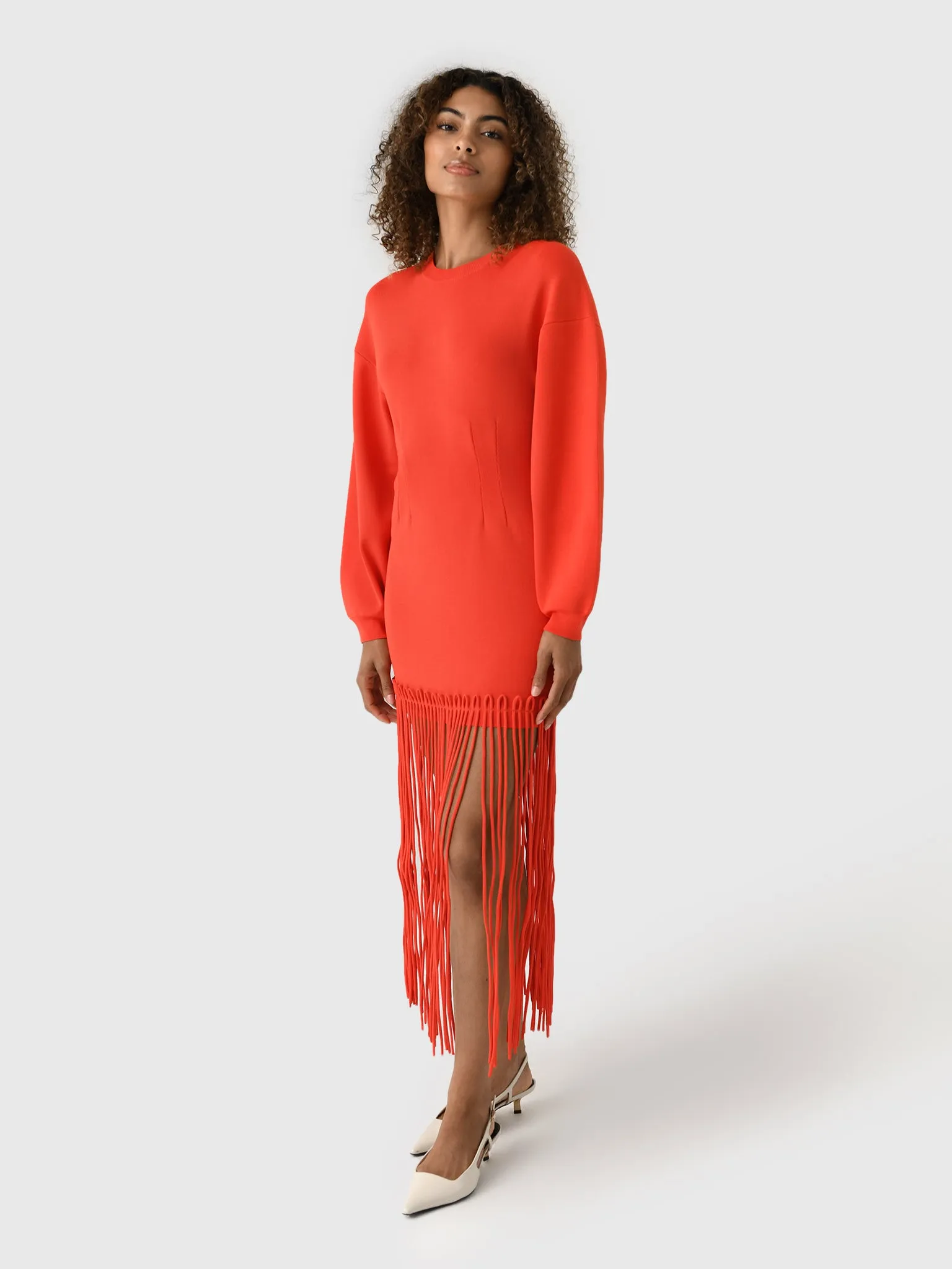 Simon Miller Women's Wallis Knit Fringe Dress sold by Saint Bernard product image thumbnail 2