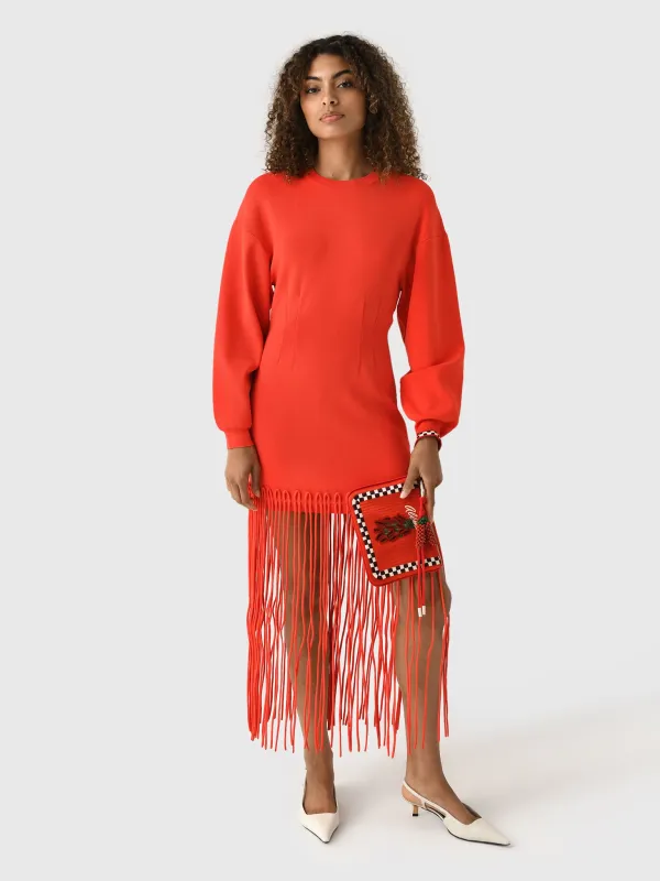 Simon Miller Women's Wallis Knit Fringe Dress made by Simon Miller