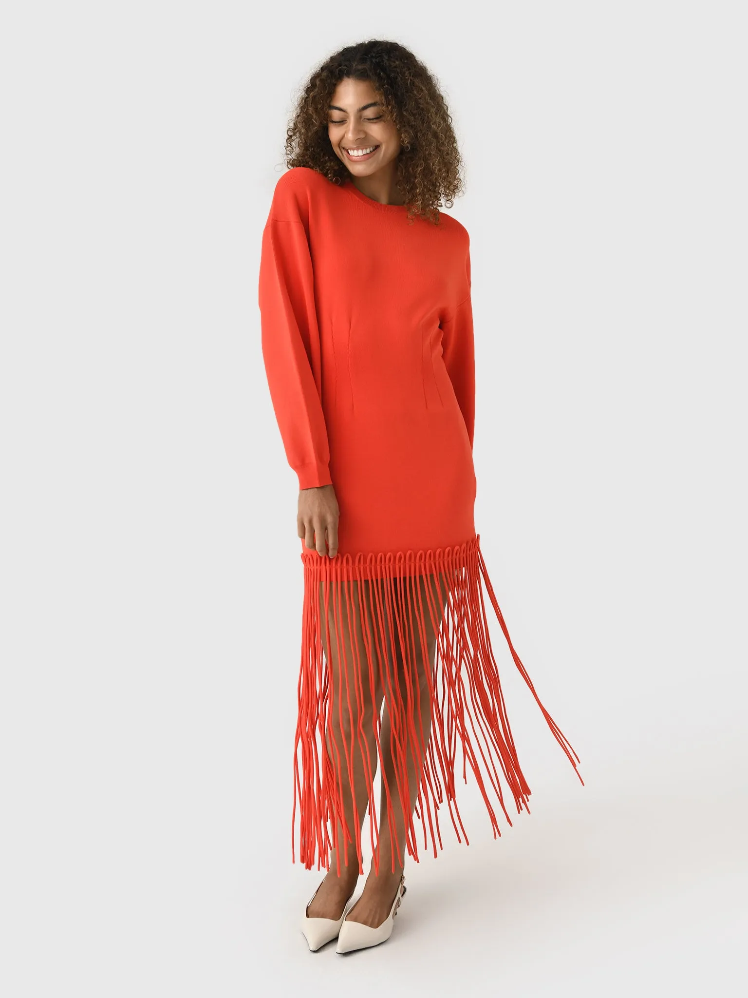Simon Miller Women's Wallis Knit Fringe Dress sold by Saint Bernard product image thumbnail 5