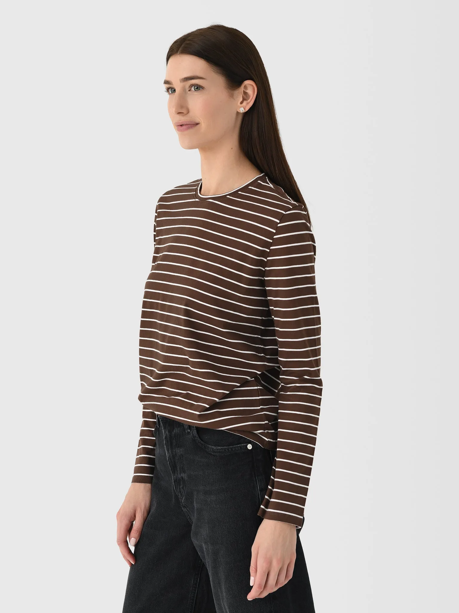 Kule Women's The Modern Long Tee sold by Saint Bernard product image thumbnail 3