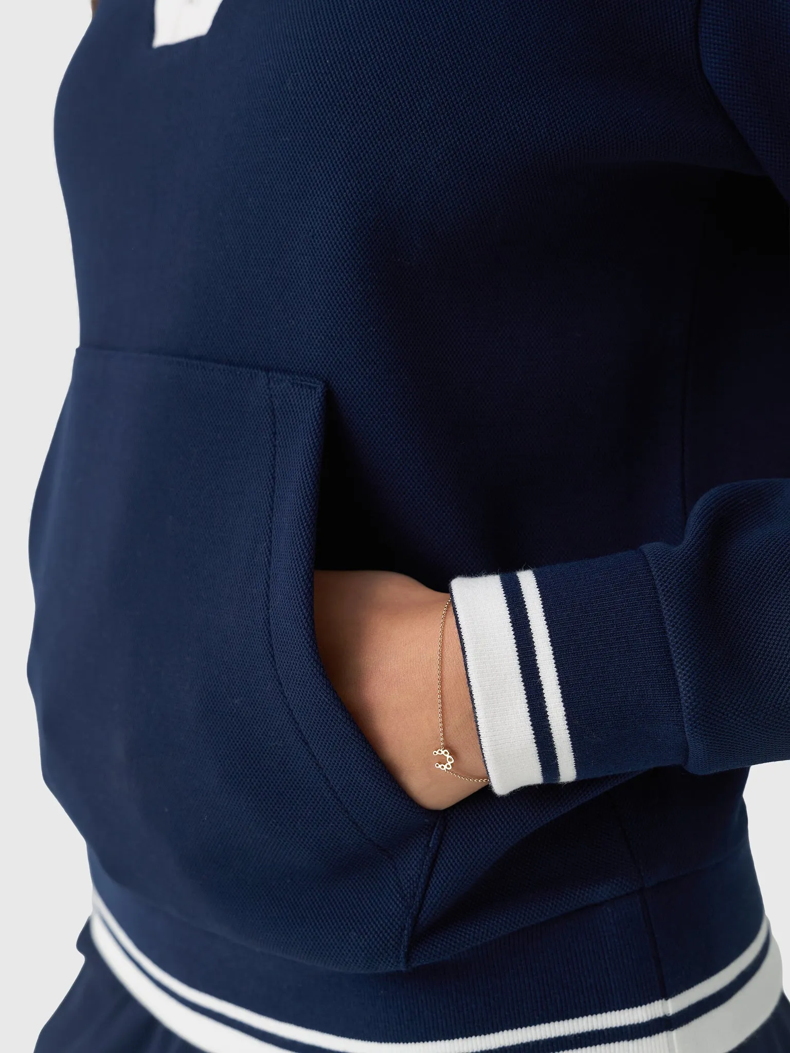 Lacoste Women's Tennis Heritage UV Protect Sweatshirt sold by Saint Bernard product image thumbnail 5