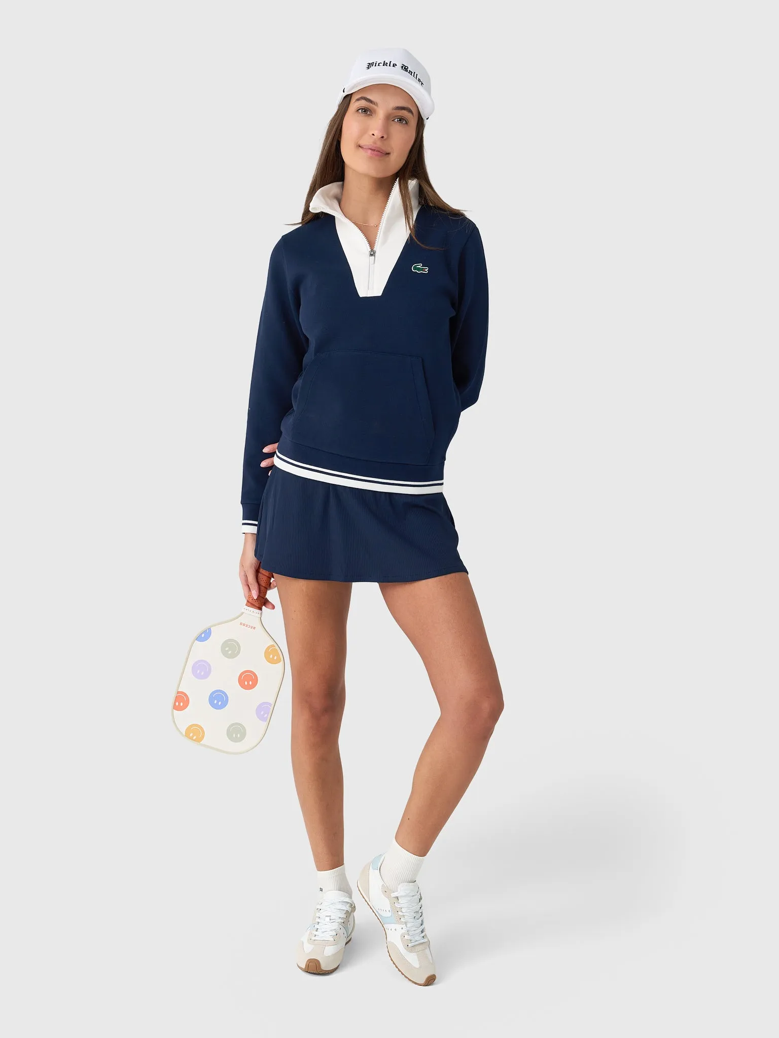 Lacoste Women's Tennis Heritage UV Protect Sweatshirt sold by Saint Bernard product image thumbnail 2