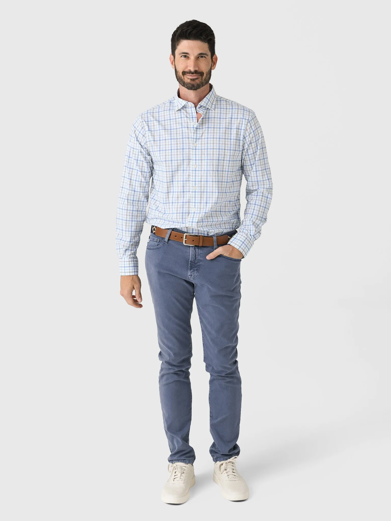 Johnnie-O Men's Maarten Everyday Performance Button-Down Shirt sold by Saint Bernard product image thumbnail 2