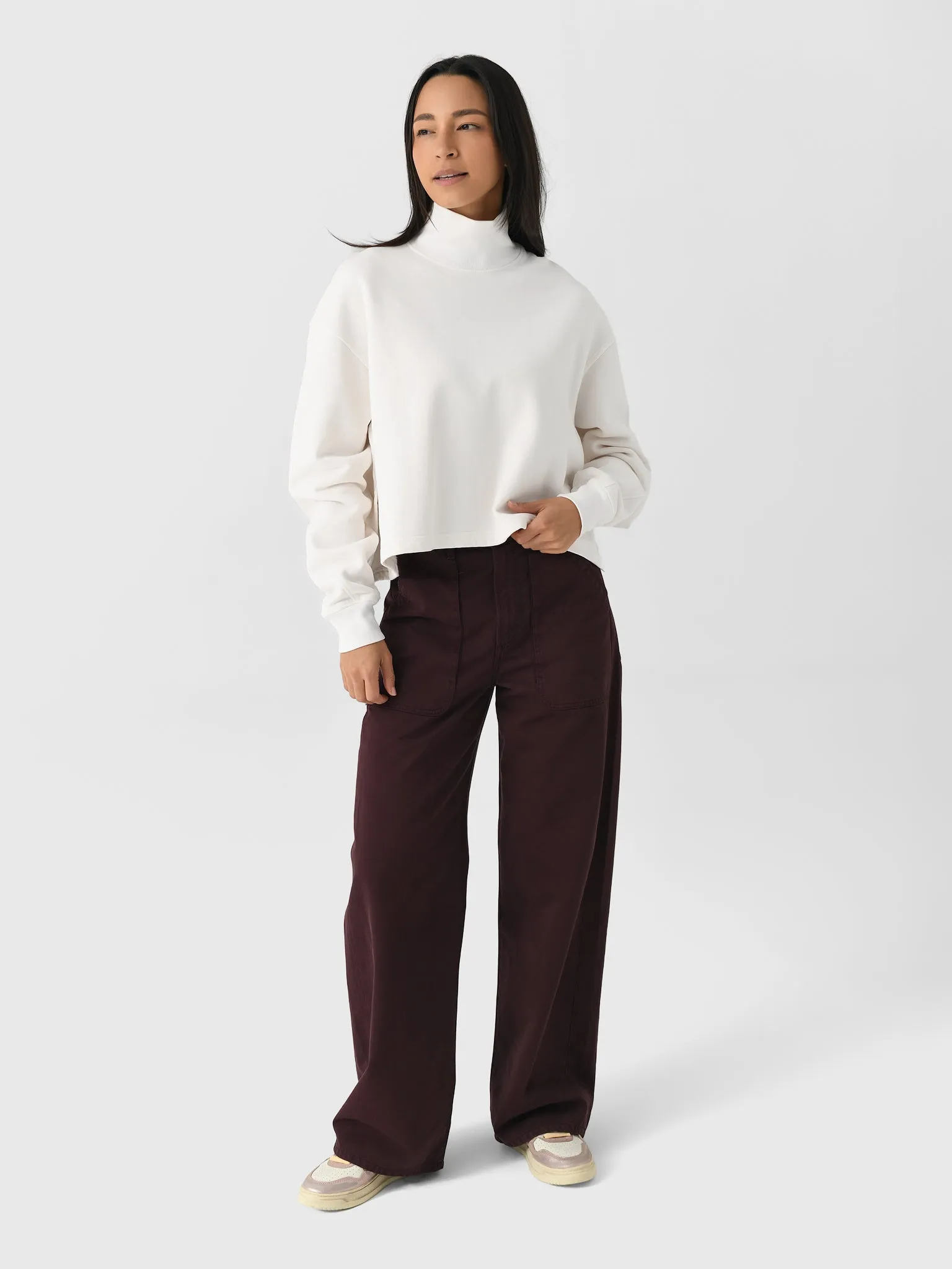 Agolde Women's Isra Sweatshirt sold by Saint Bernard product image thumbnail 2