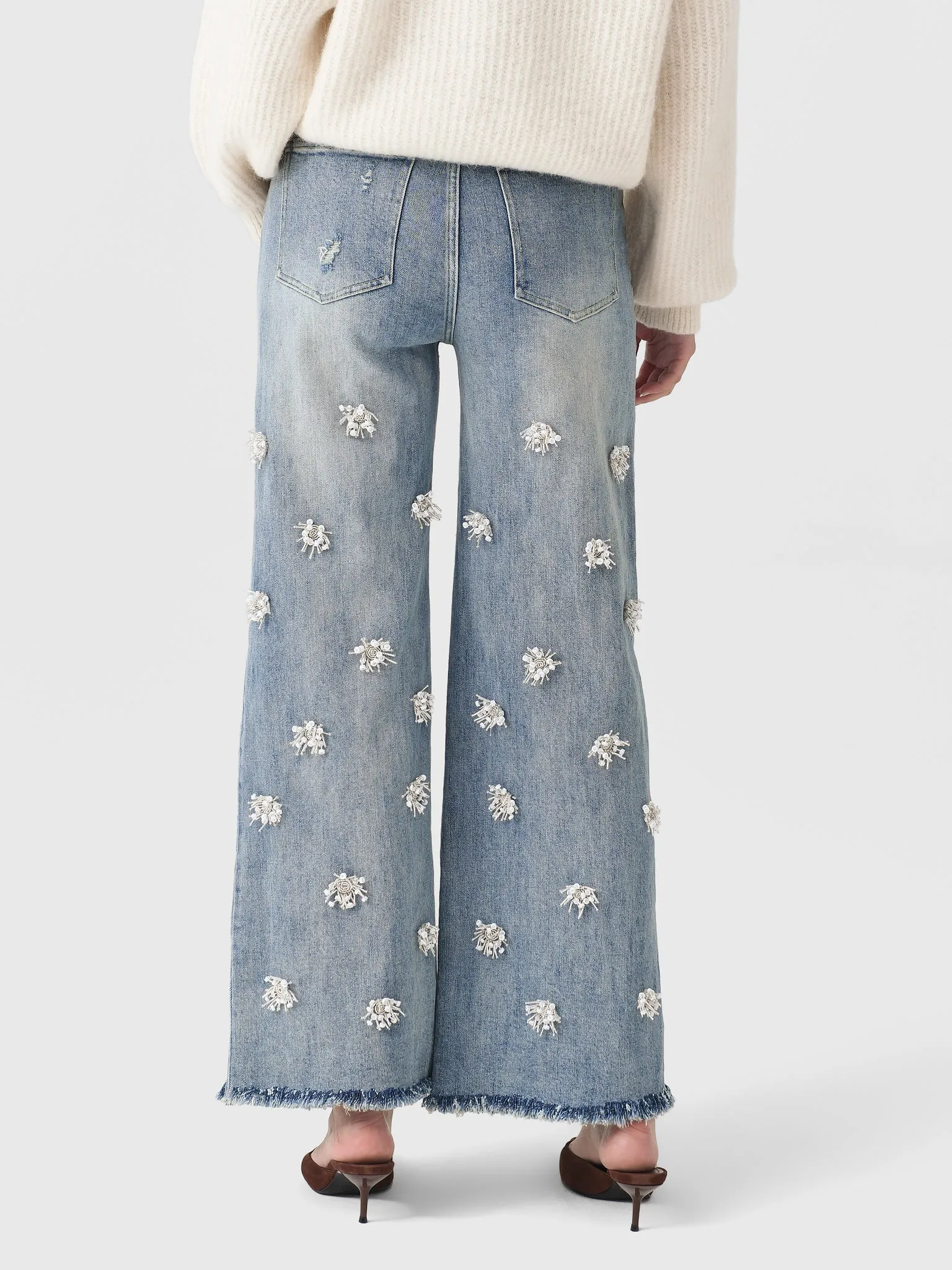 Simkhai Women's Jude Wide Crop Jean sold by Saint Bernard product image thumbnail 4