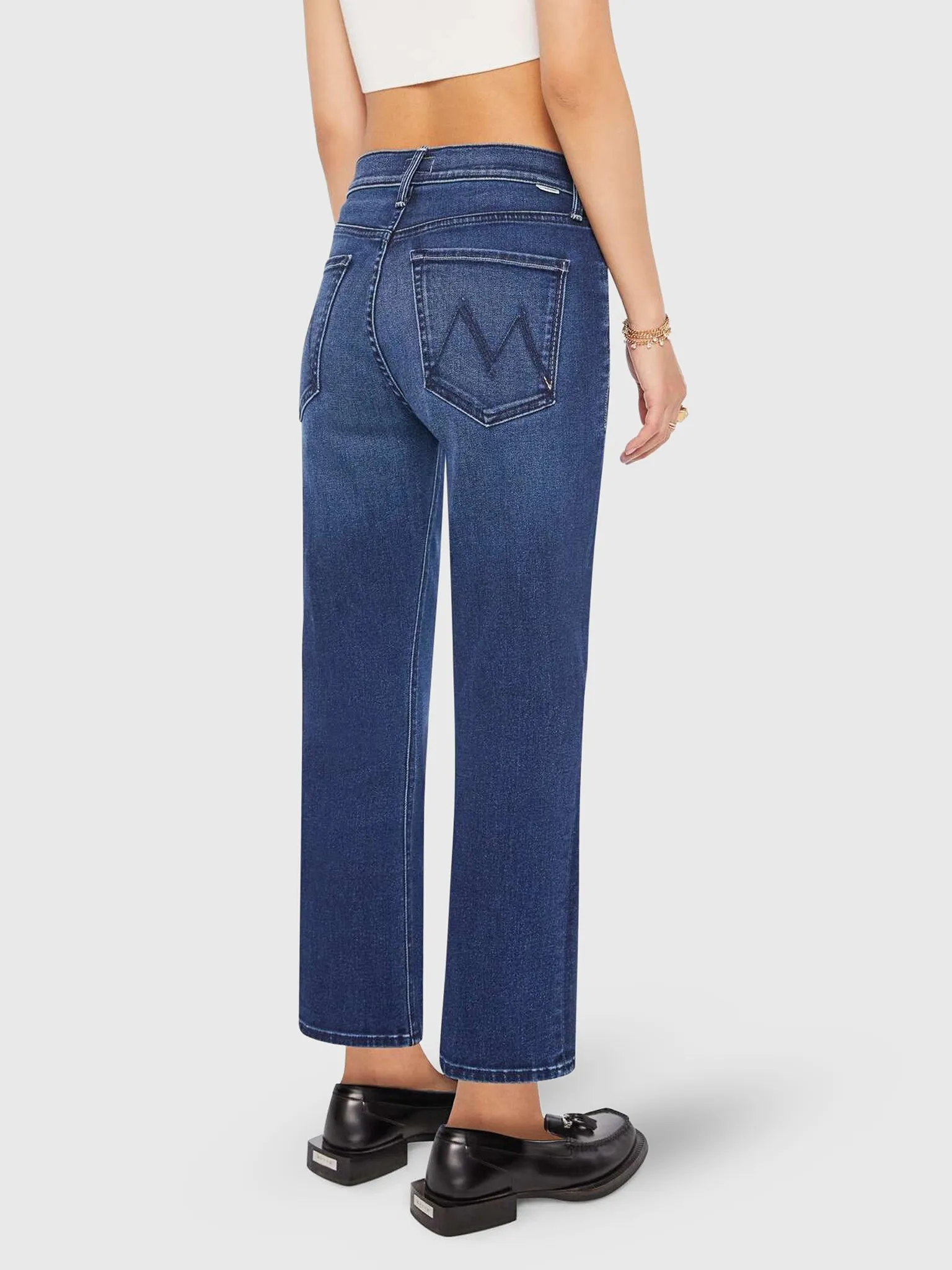 Mother Women's Petites The Lil' Tripper Ankle Jean sold by Saint Bernard product image thumbnail 2