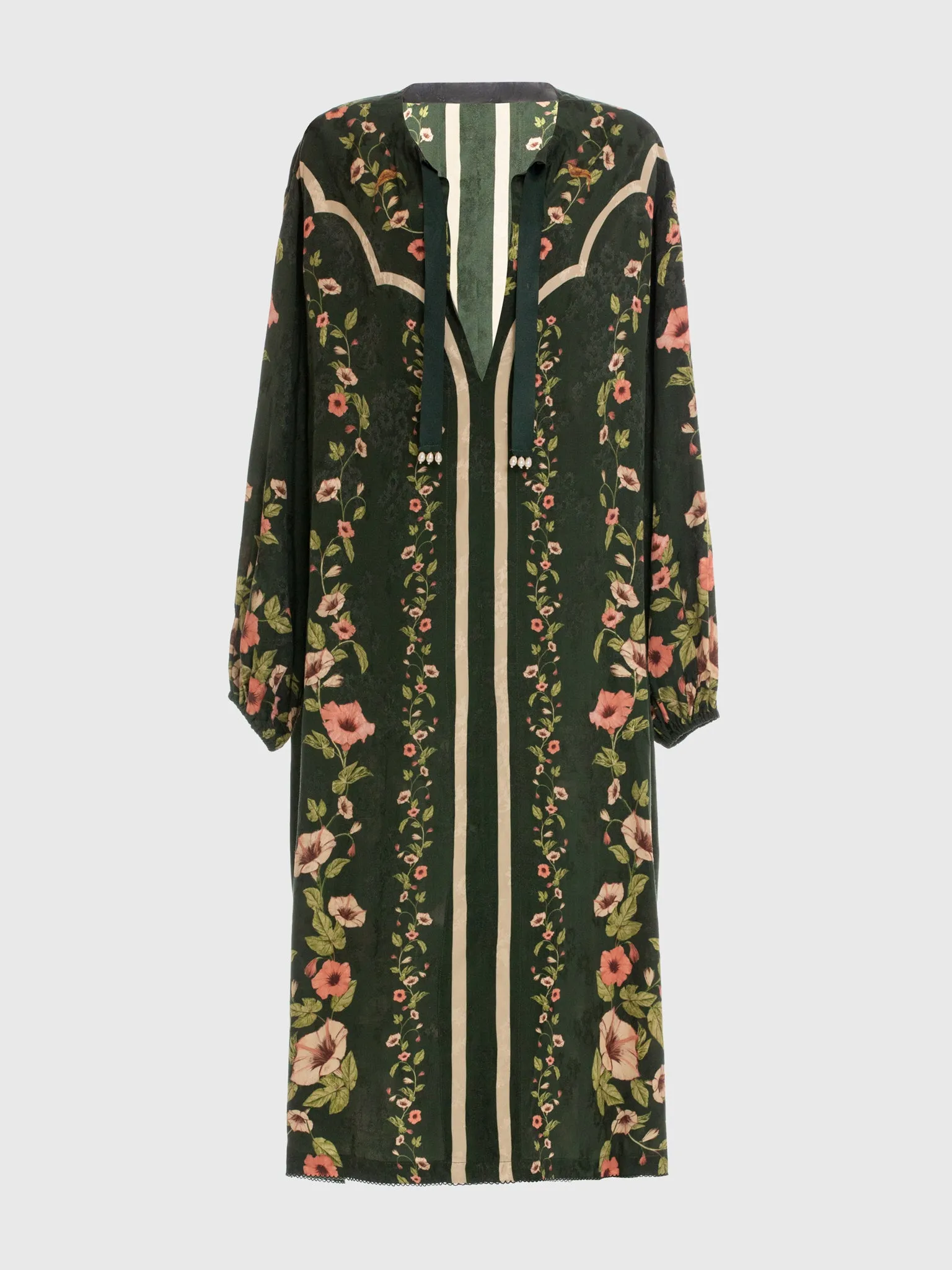 Agua By Agua Bendita Women's Zircón Mosquetero Midi Dress sold by Saint Bernard